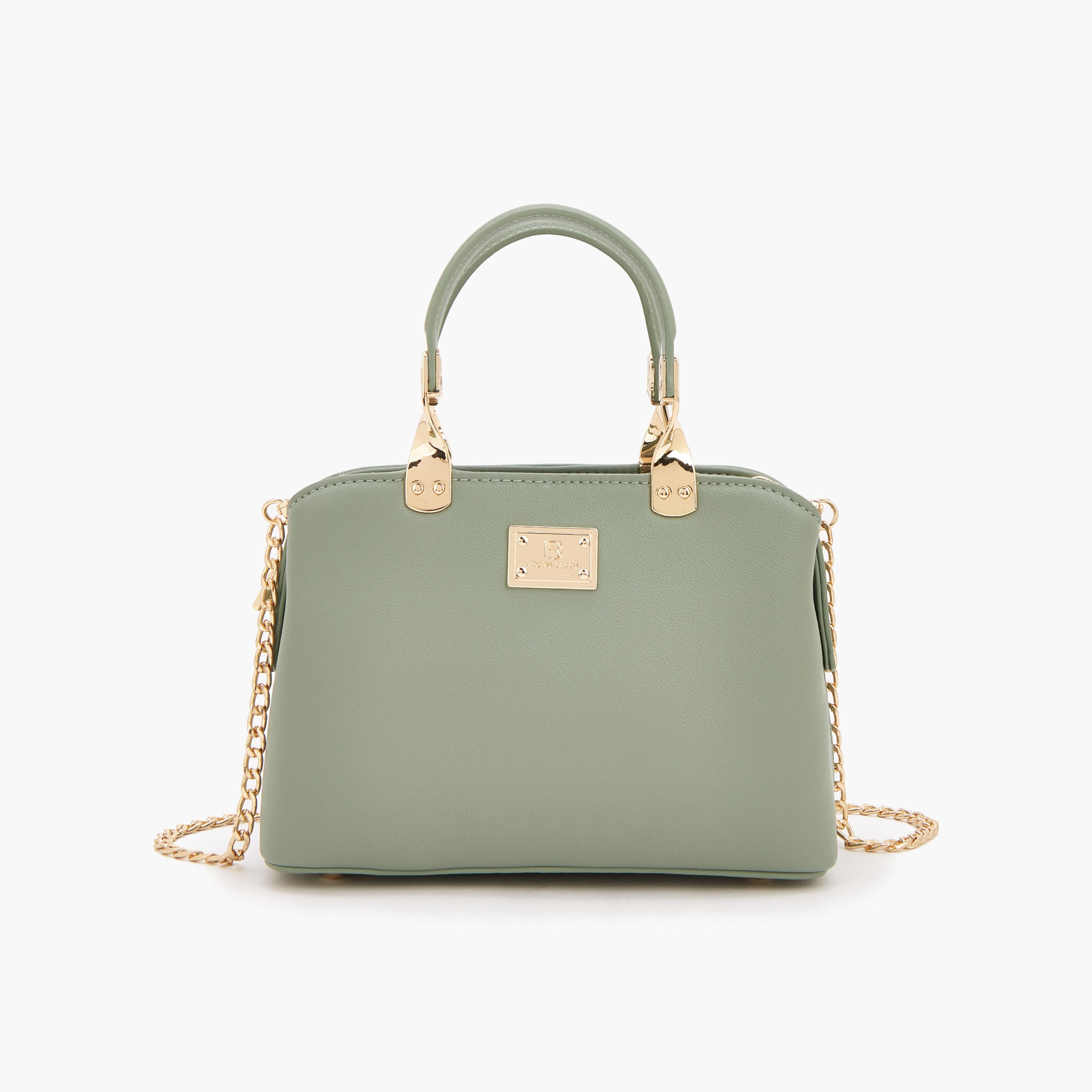 حقيبة يد بمقبض مزدوج وحزام سلسلة قابل للفصل من فلورا بيلا-women-bagsandwallets-handbags-image-1