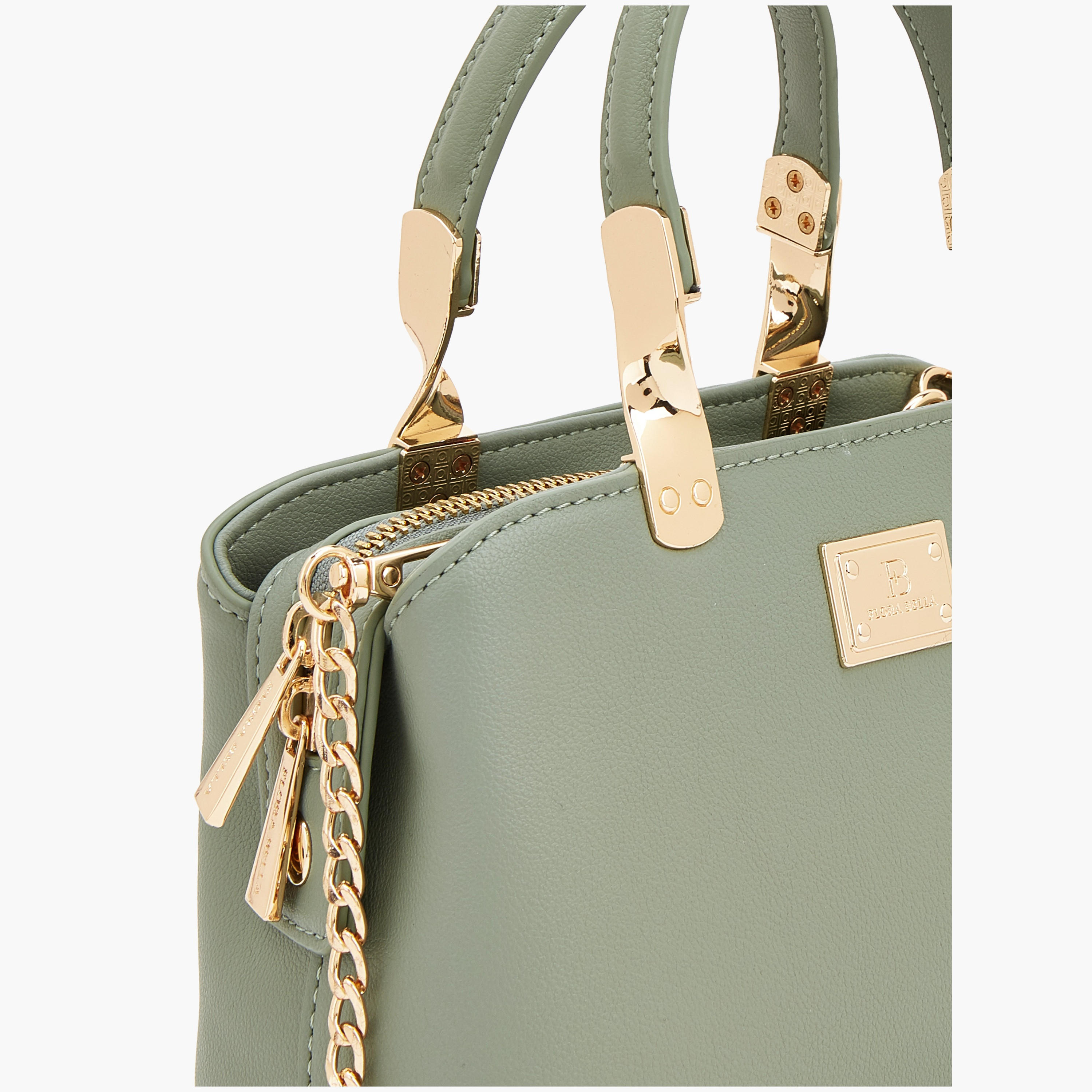 حقيبة يد بمقبض مزدوج وحزام سلسلة قابل للفصل من فلورا بيلا-women-bagsandwallets-handbags-image-3