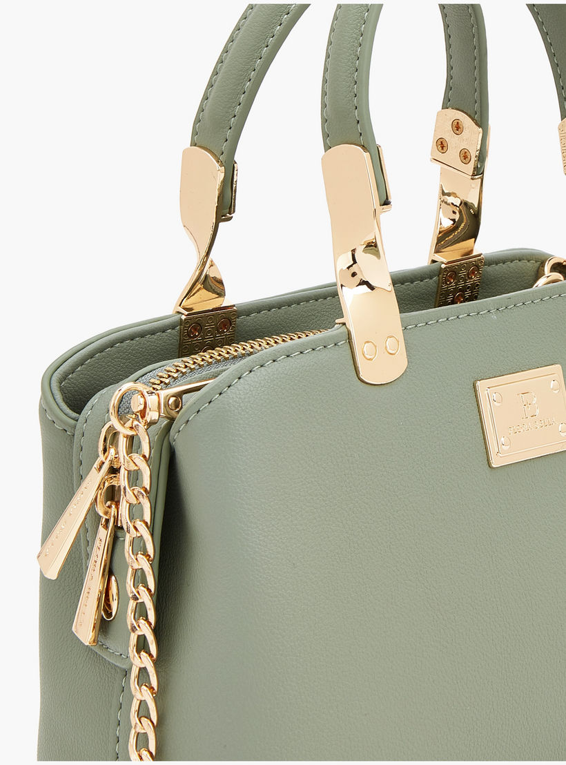 حقيبة يد بمقبض مزدوج وحزام سلسلة قابل للفصل من فلورا بيلا-women-bagsandwallets-handbags-image-3
