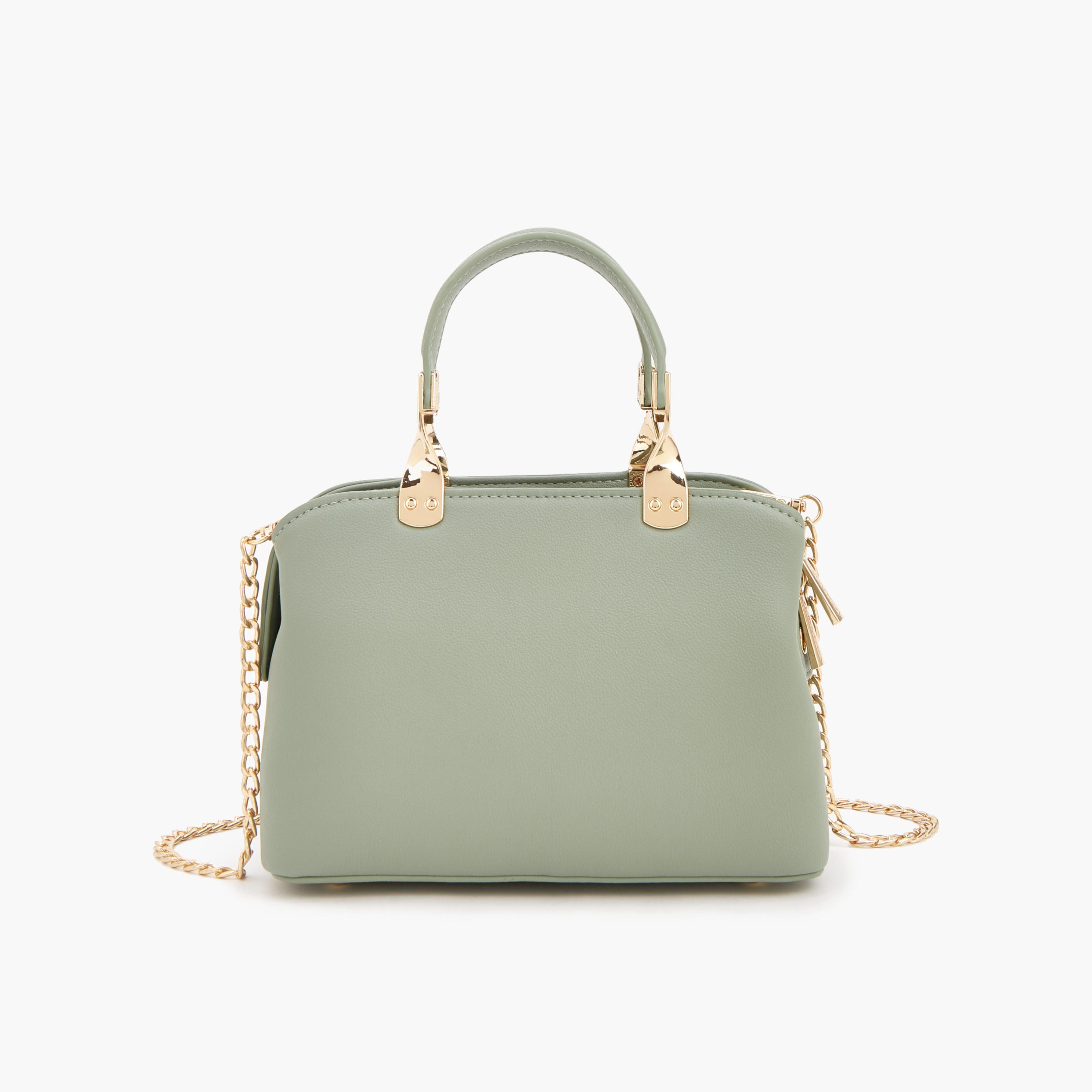 حقيبة يد بمقبض مزدوج وحزام سلسلة قابل للفصل من فلورا بيلا-women-bagsandwallets-handbags-image-4