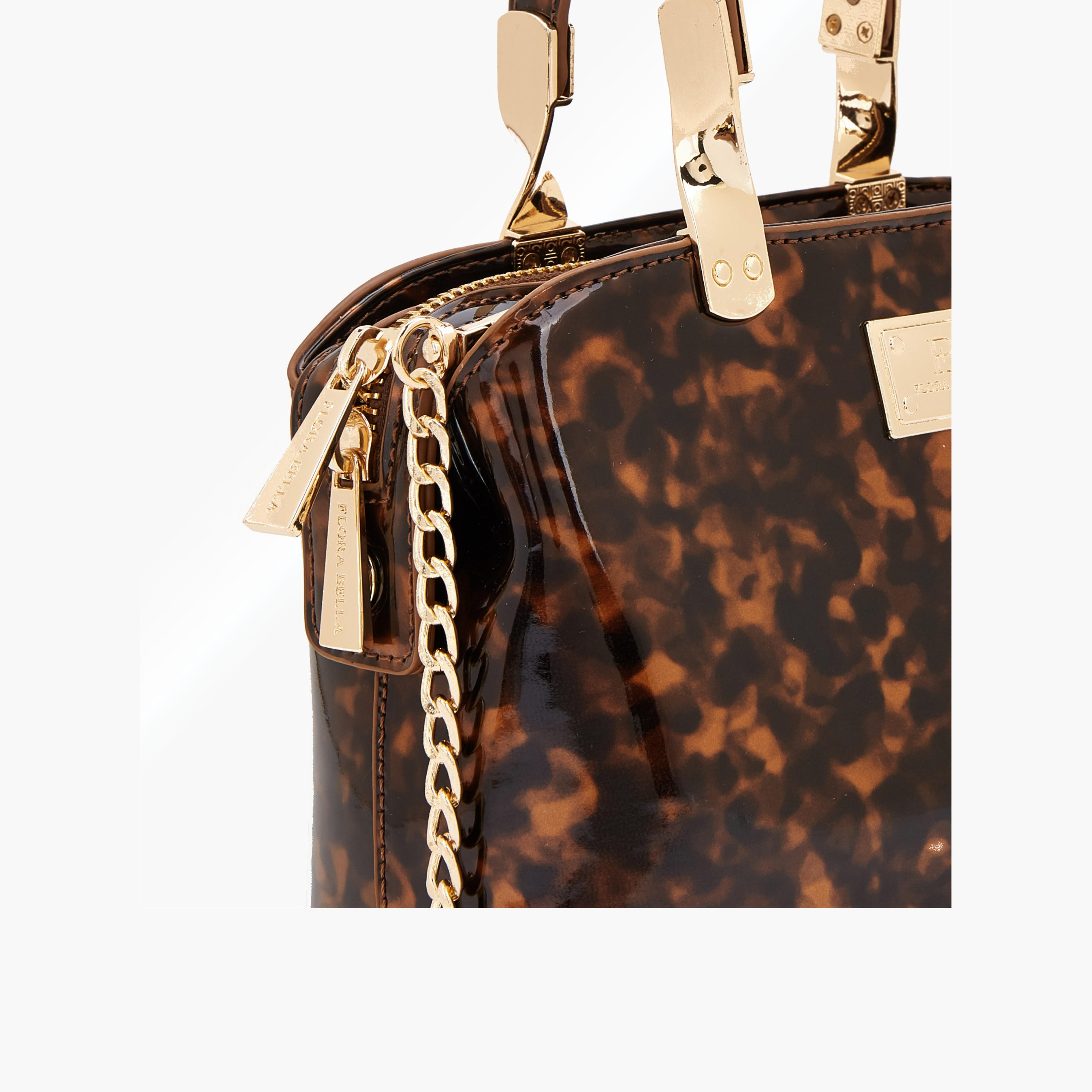 حقيبة يد بمقبض مزدوج وحزام سلسلة قابل للفصل من فلورا بيلا-women-bagsandwallets-handbags-image-3