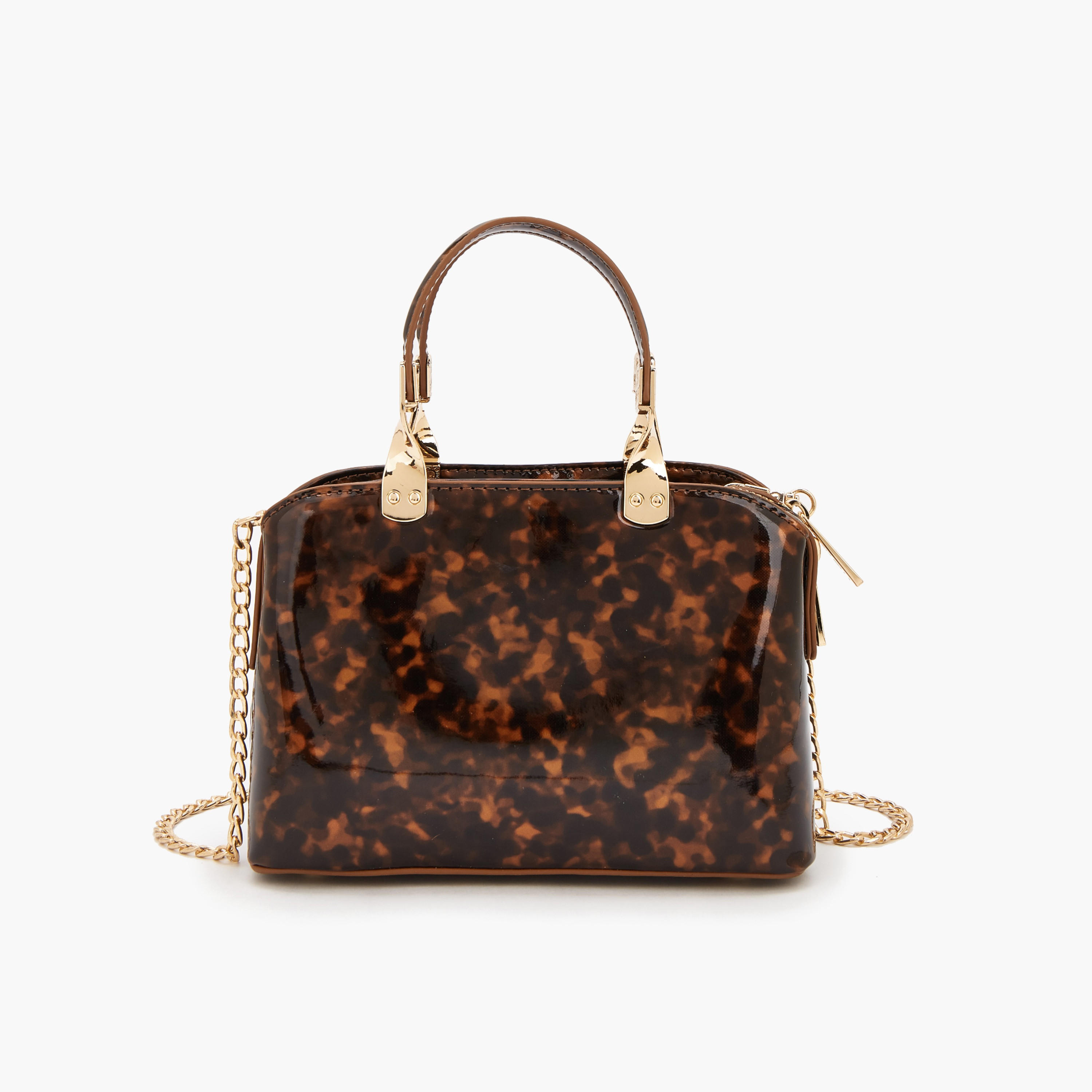 حقيبة يد بمقبض مزدوج وحزام سلسلة قابل للفصل من فلورا بيلا-women-bagsandwallets-handbags-image-4