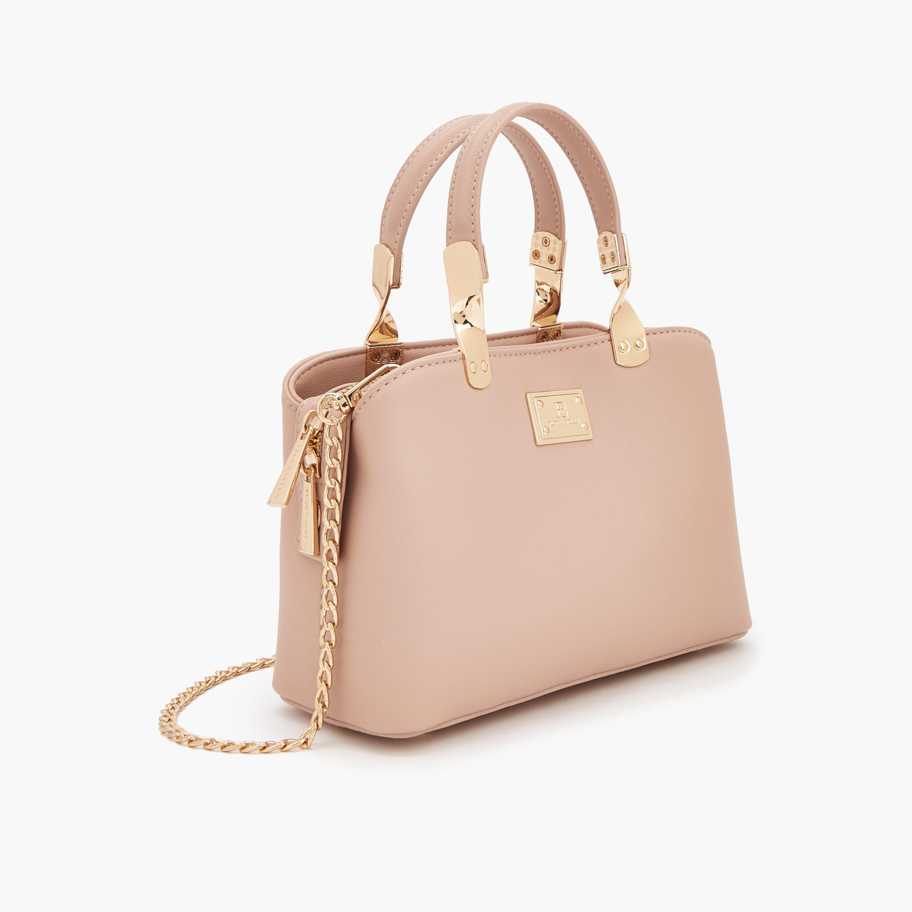 حقيبة يد بمقبض مزدوج وحزام سلسلة قابل للفصل من فلورا بيلا-women-bagsandwallets-handbags-image-2