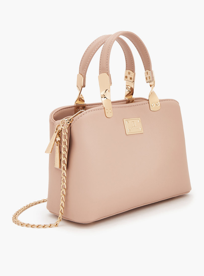 حقيبة يد بمقبض مزدوج وحزام سلسلة قابل للفصل من فلورا بيلا-women-bagsandwallets-handbags-image-2