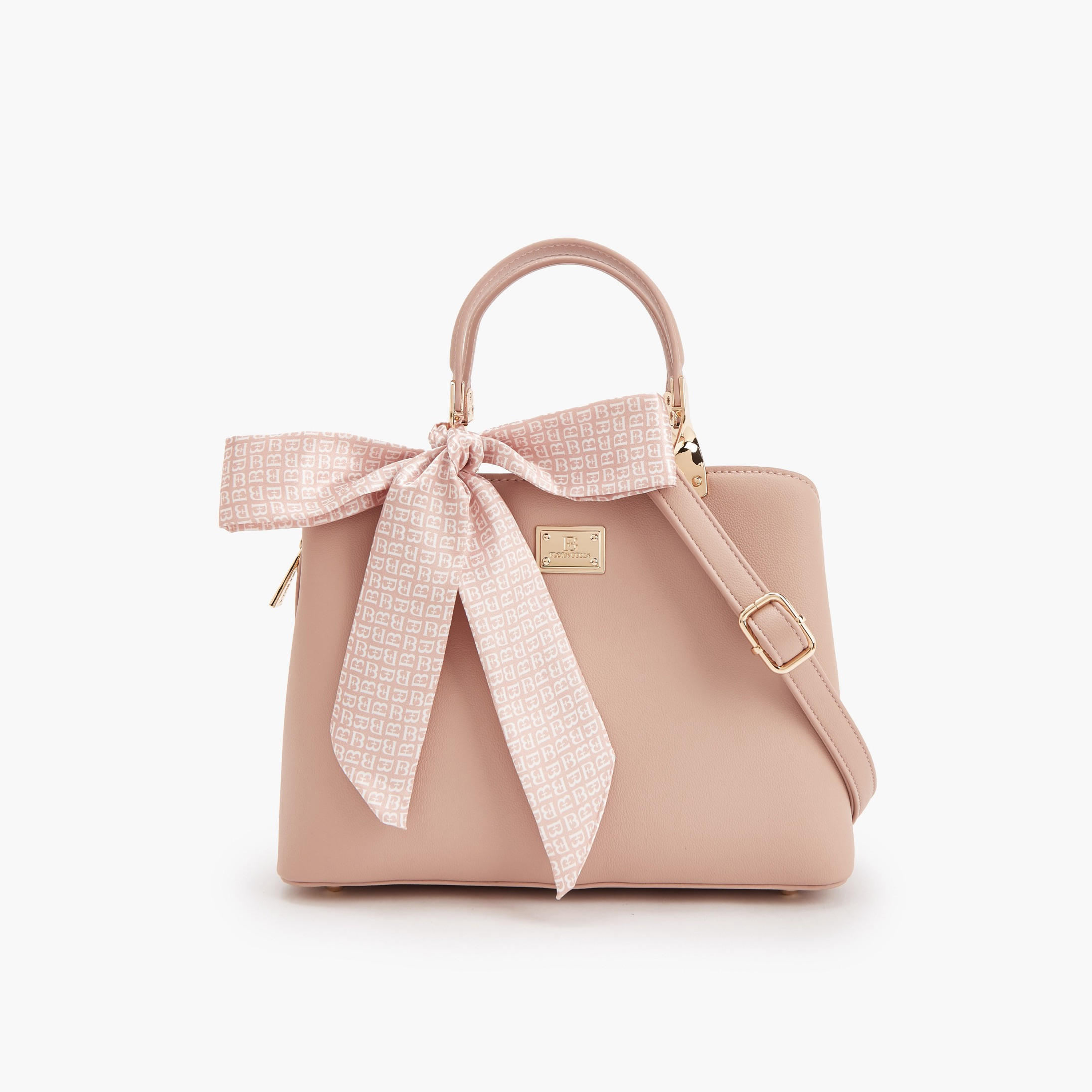 شنطة توتي بزينة فيونكة وحزام قابل للفصل من فلورا بيلا-women-bagsandwallets-handbags-image-1