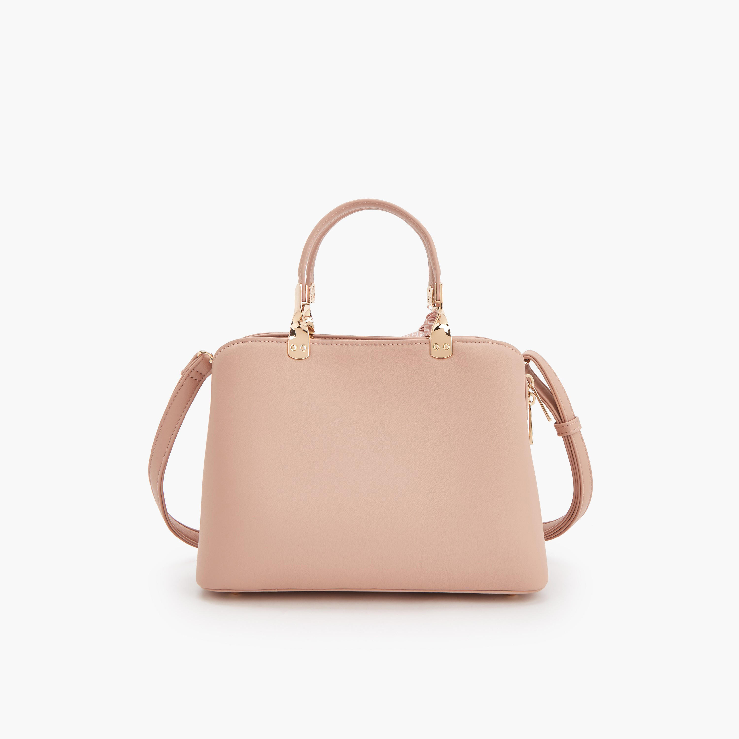شنطة توتي بزينة فيونكة وحزام قابل للفصل من فلورا بيلا-women-bagsandwallets-handbags-image-4