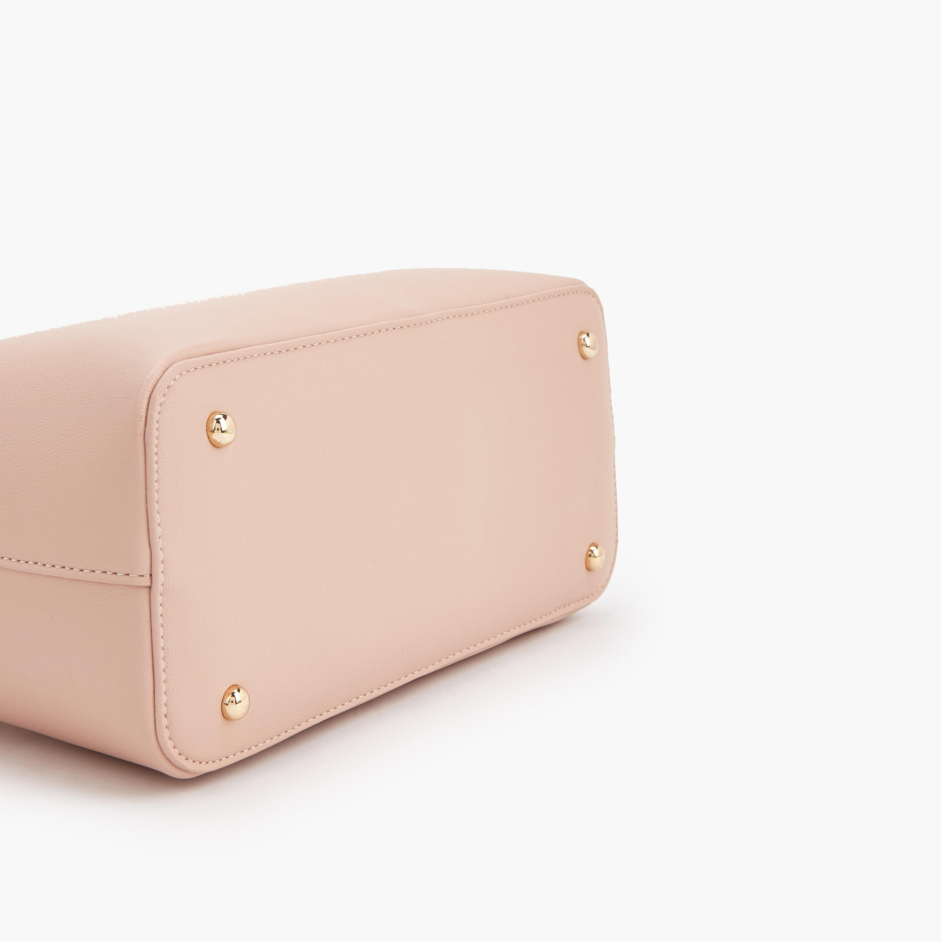 شنطة توتي بزينة فيونكة وحزام قابل للفصل من فلورا بيلا-women-bagsandwallets-handbags-image-5