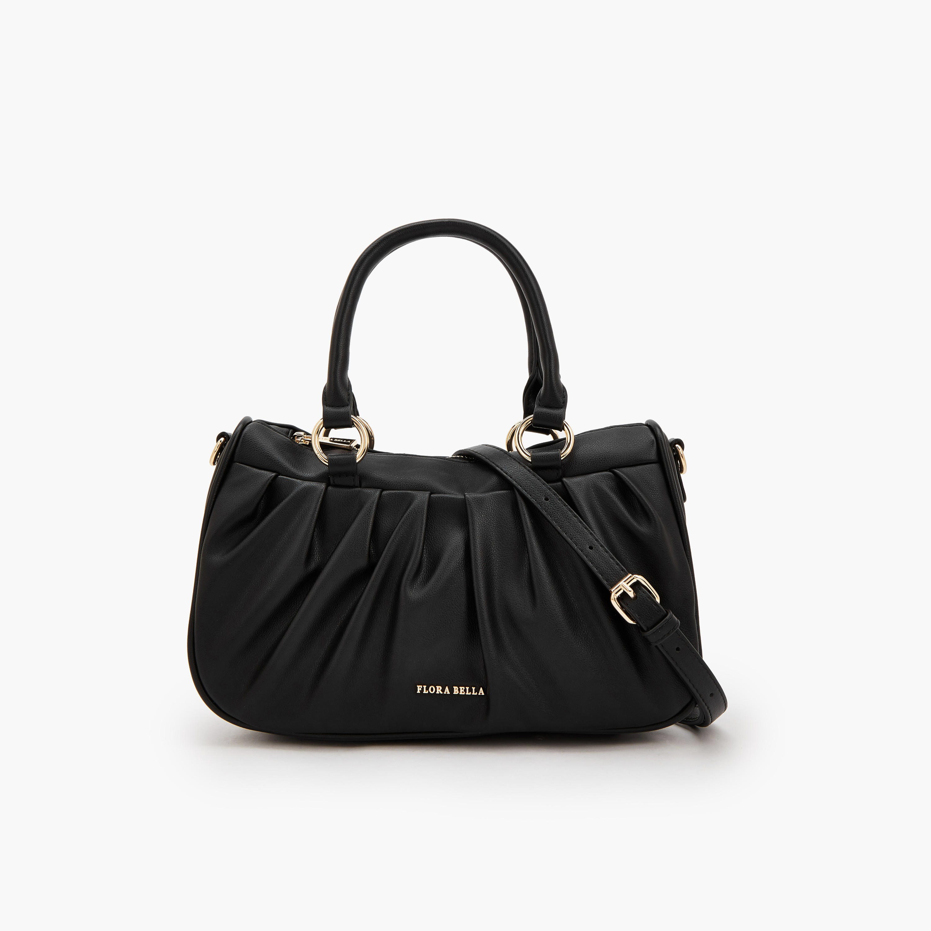 Flora Bella Pleated Tote Bag with Detachable Strap-women-bagsandwallets-handbags-image-1