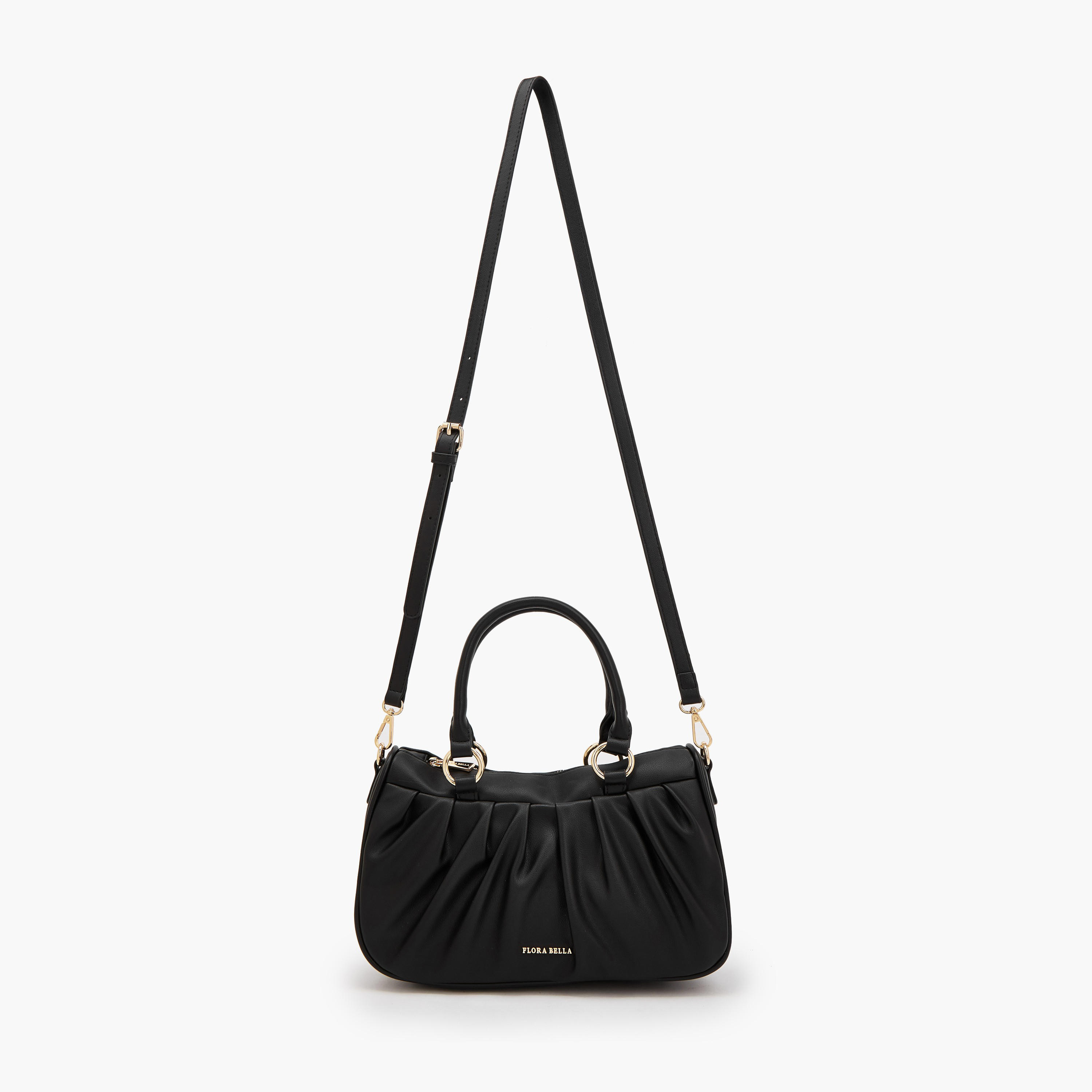 Flora Bella Pleated Tote Bag with Detachable Strap-women-bagsandwallets-handbags-image-2