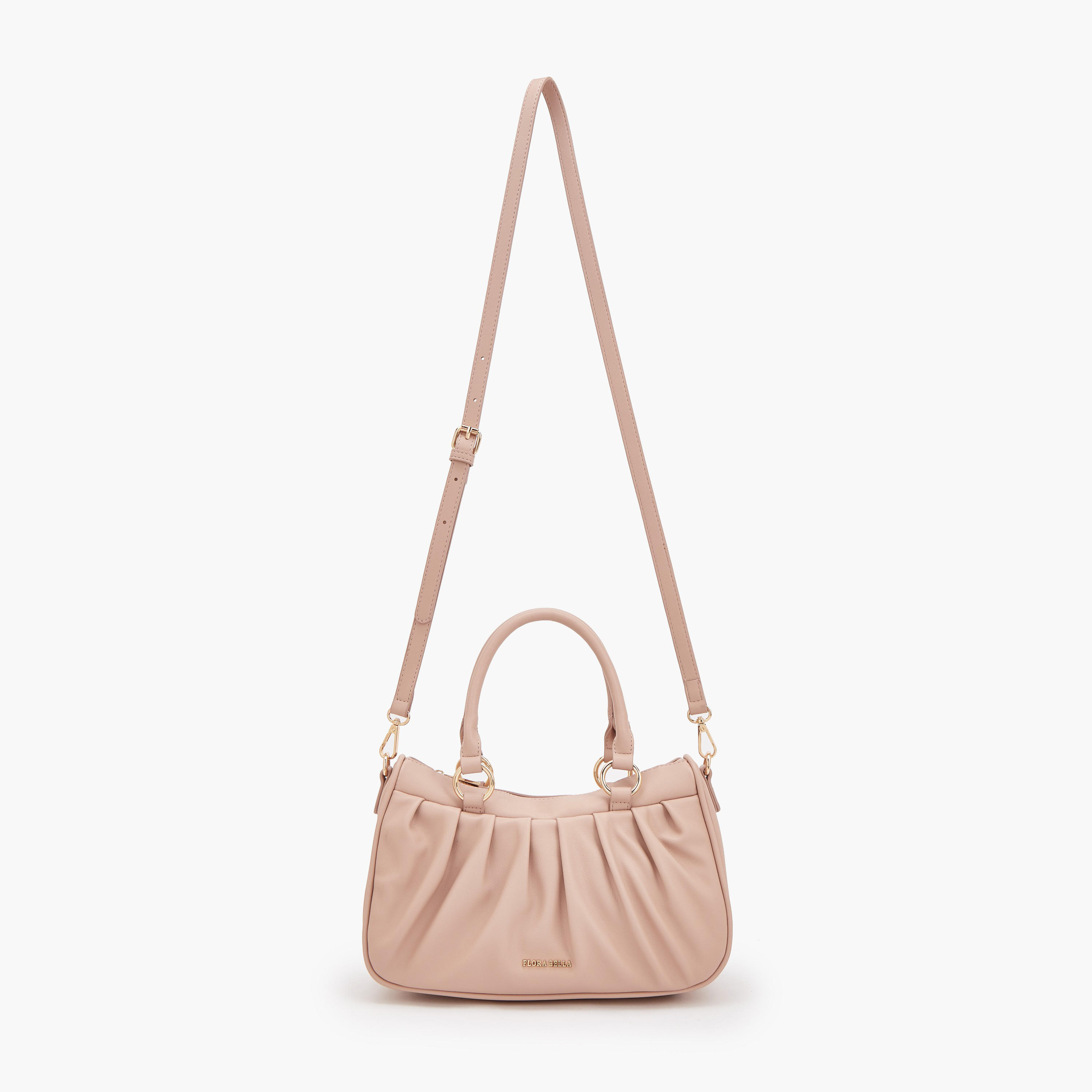 شنطة يد بكسرات مع حزام قابل للفصل من فلورا بيلا-women-bagsandwallets-handbags-image-2