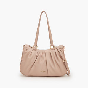 Flora Bella Pleated Shoulder Bag with Detachable Strap-women-image-1