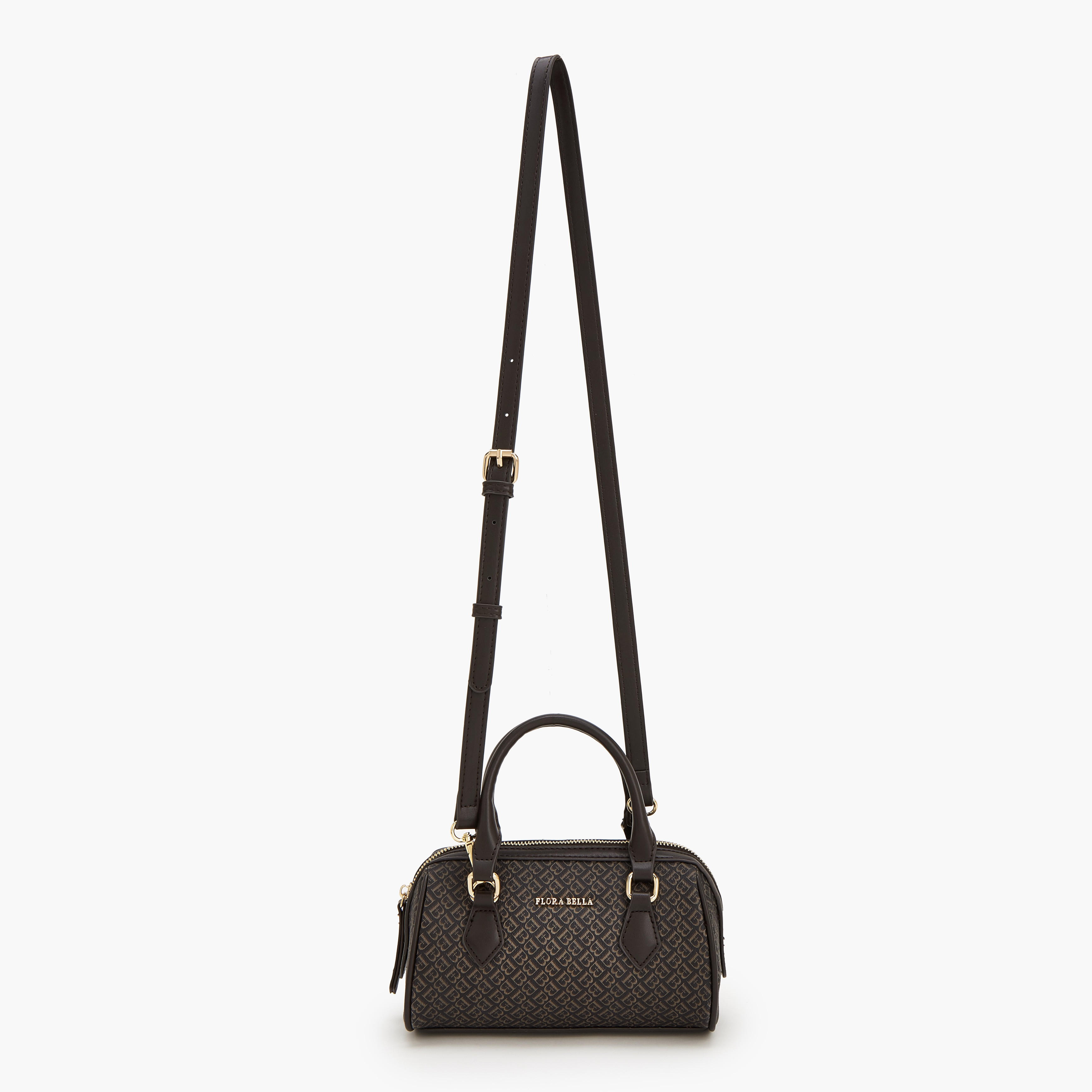 Flora Bella Monogram Print Tote Bag with Double Handles-women-bagsandwallets-handbags-image-2