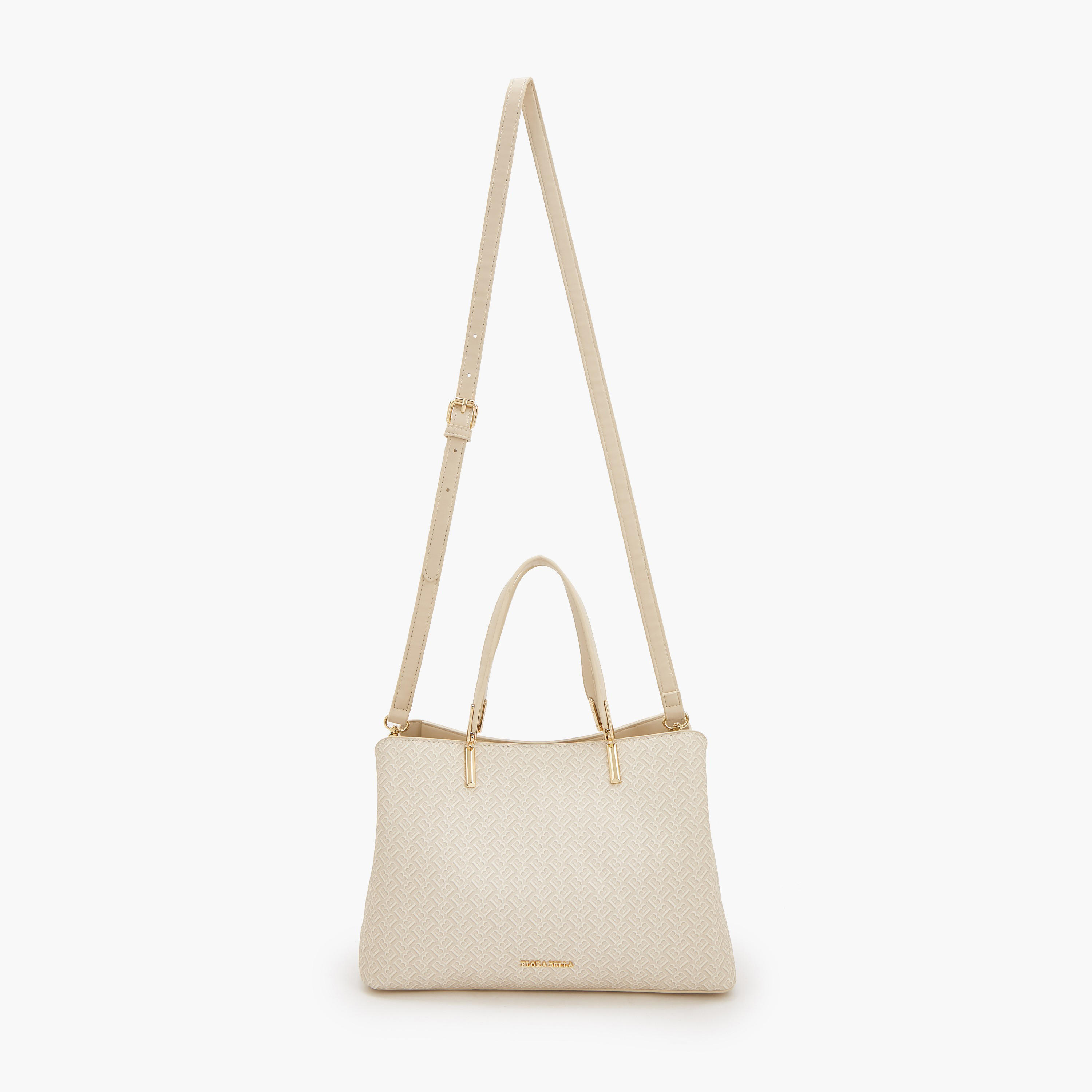 Flora Bella Monogram Print Tote Bag with Detachable Strap-women-bagsandwallets-handbags-image-2