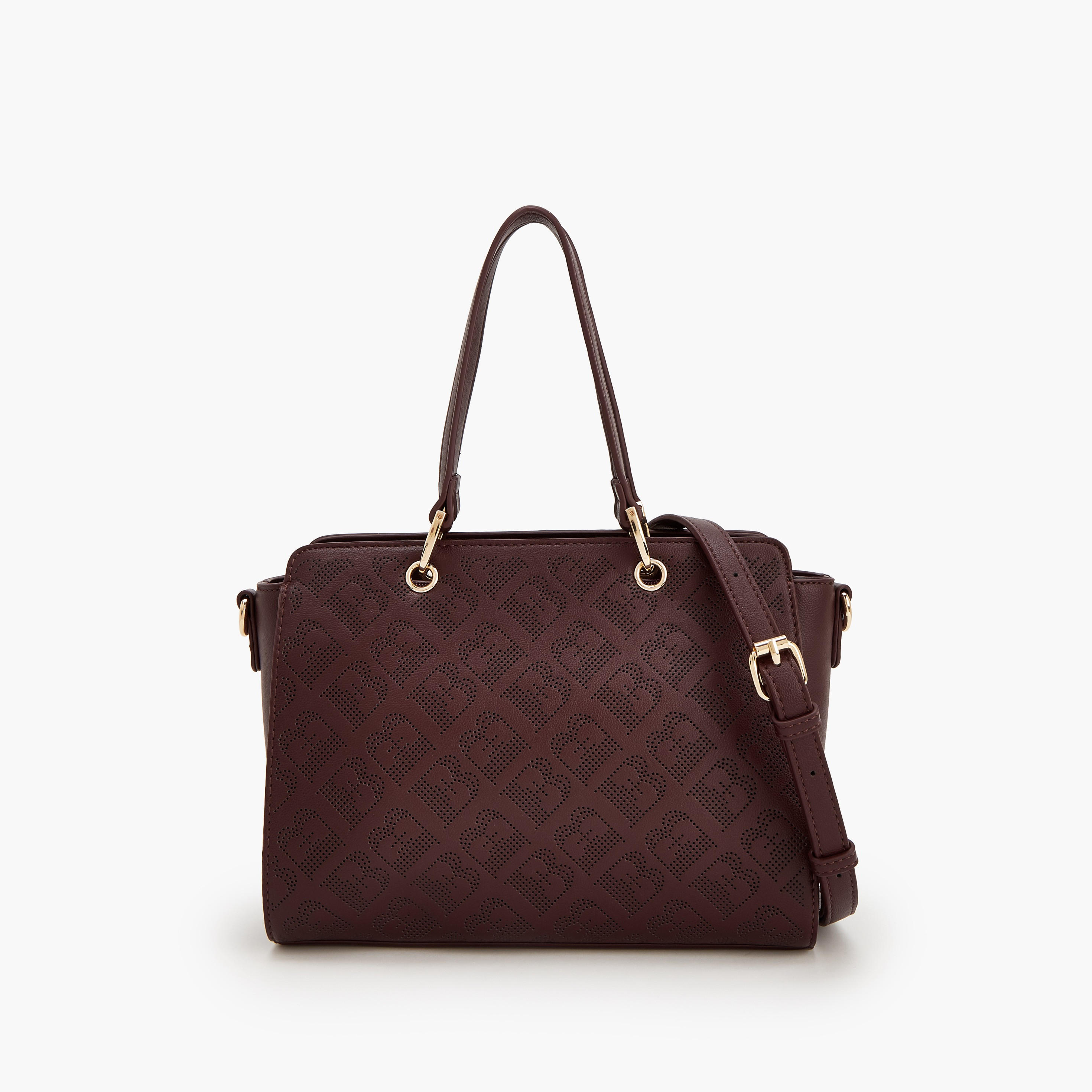 Flora Bella Monogram Tote Bag with Double Handles-women-bagsandwallets-handbags-image-1