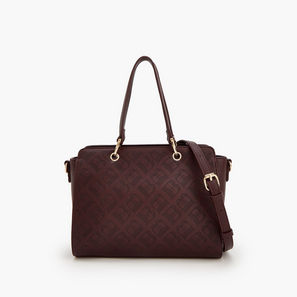 Flora Bella Monogram Tote Bag with Double Handles-women-image-1