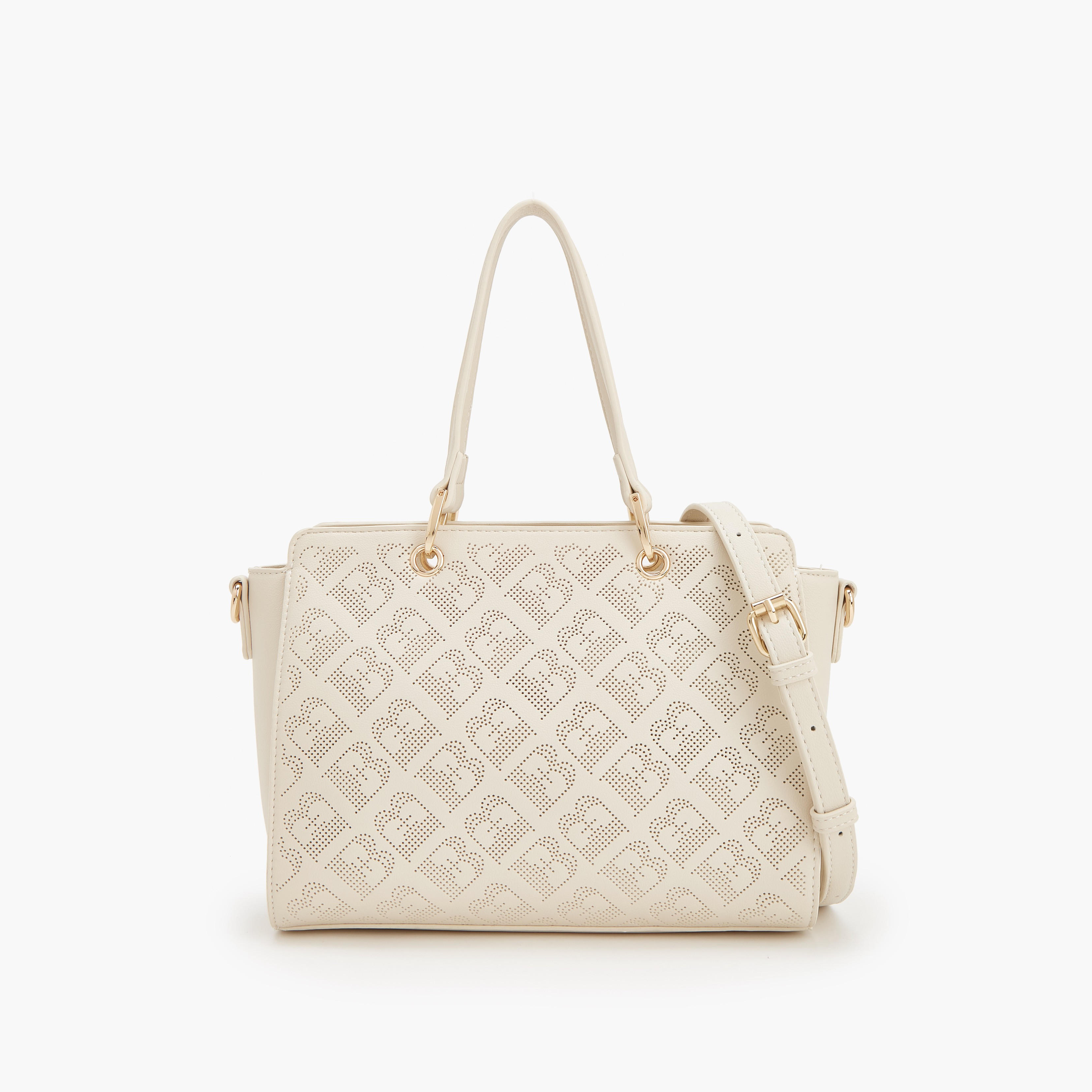 Flora Bella Monogram Tote Bag with Double Handles-women-bagsandwallets-handbags-image-1