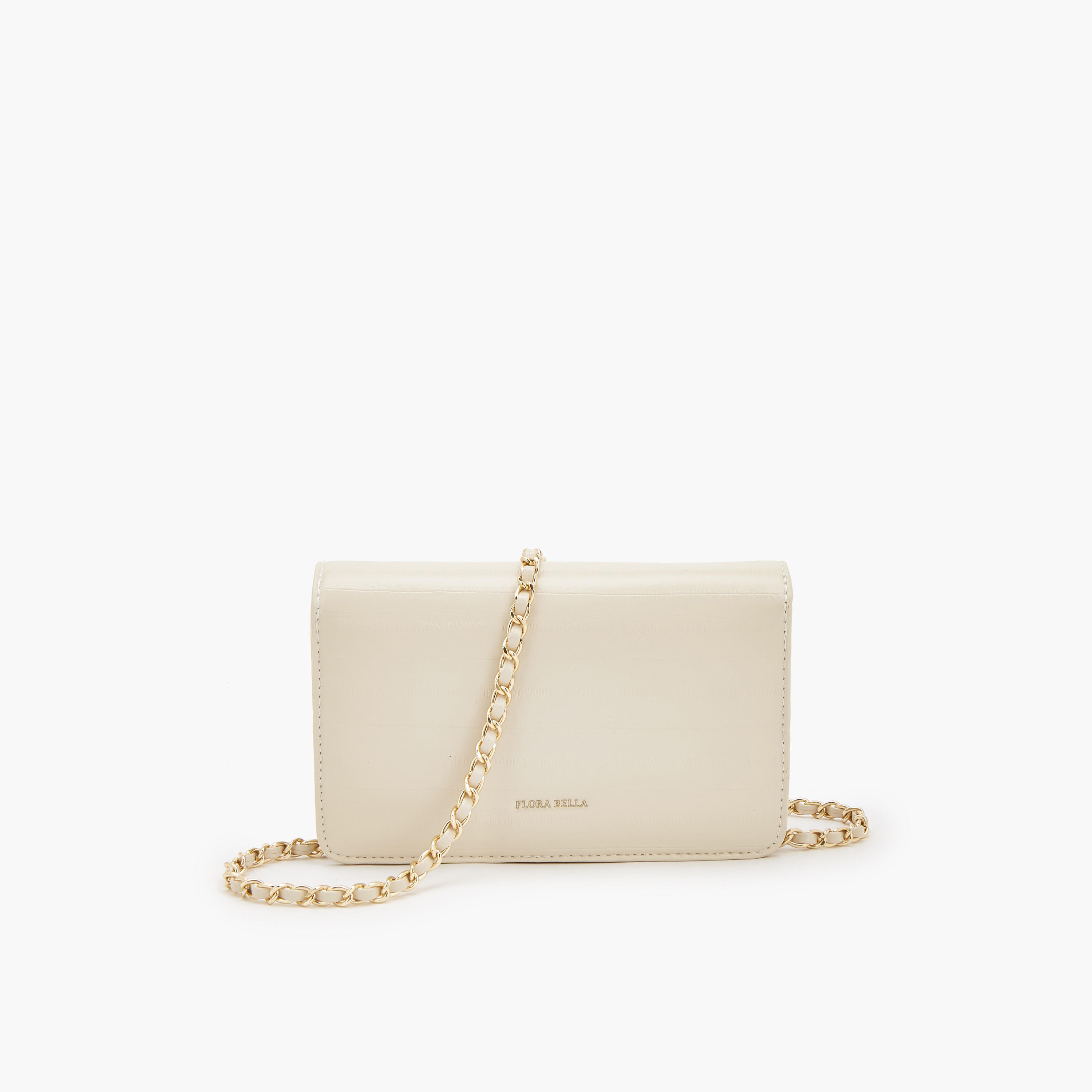 شنطة كروس بودي بارزة الملمس بحزام سلسلة من فلورا بيلا-women-bagsandwallets-handbags-image-5