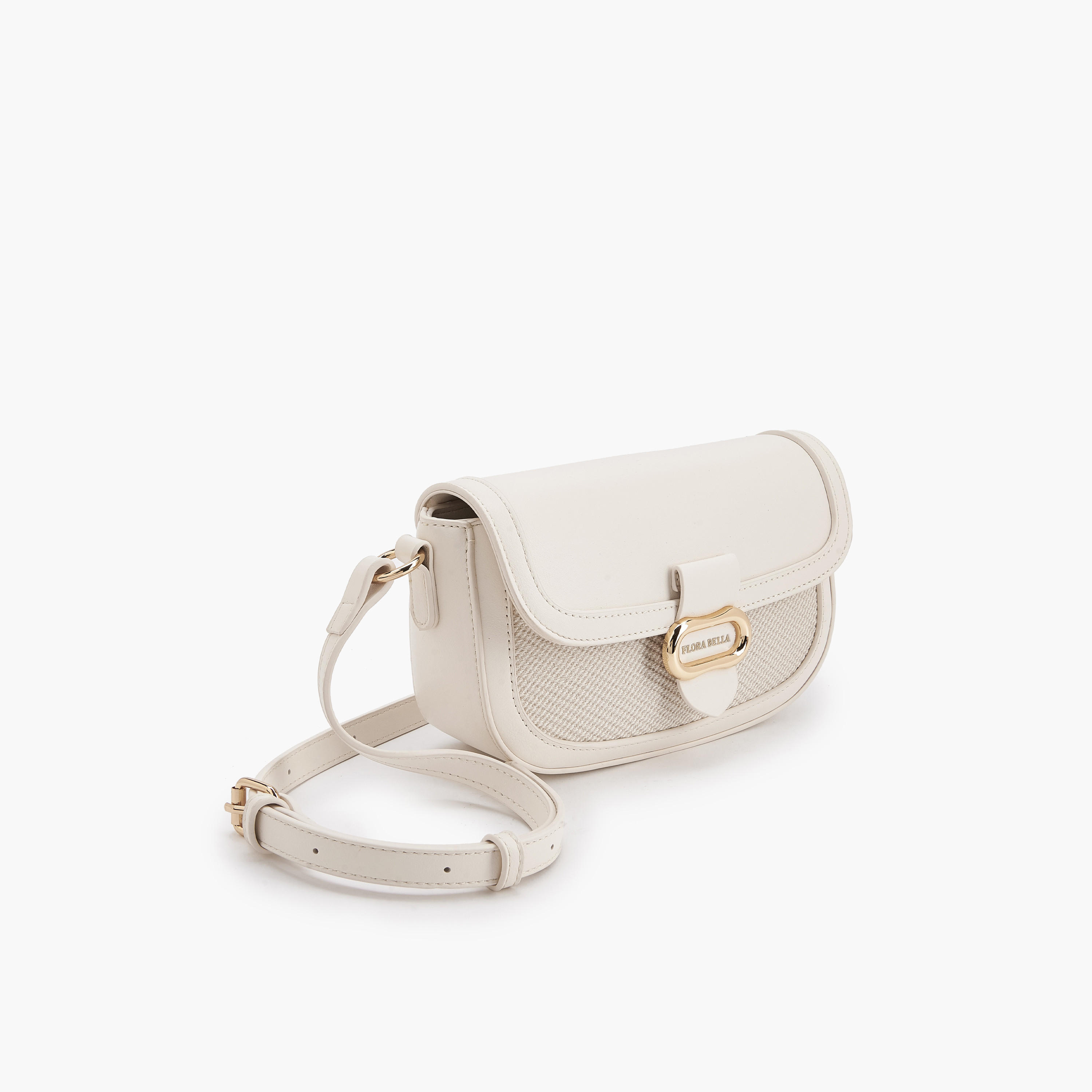 شنطة كروس بودي بارزة الملمس بحزام قابل للتعديل من فلورا بيلا-women-bagsandwallets-handbags-image-3