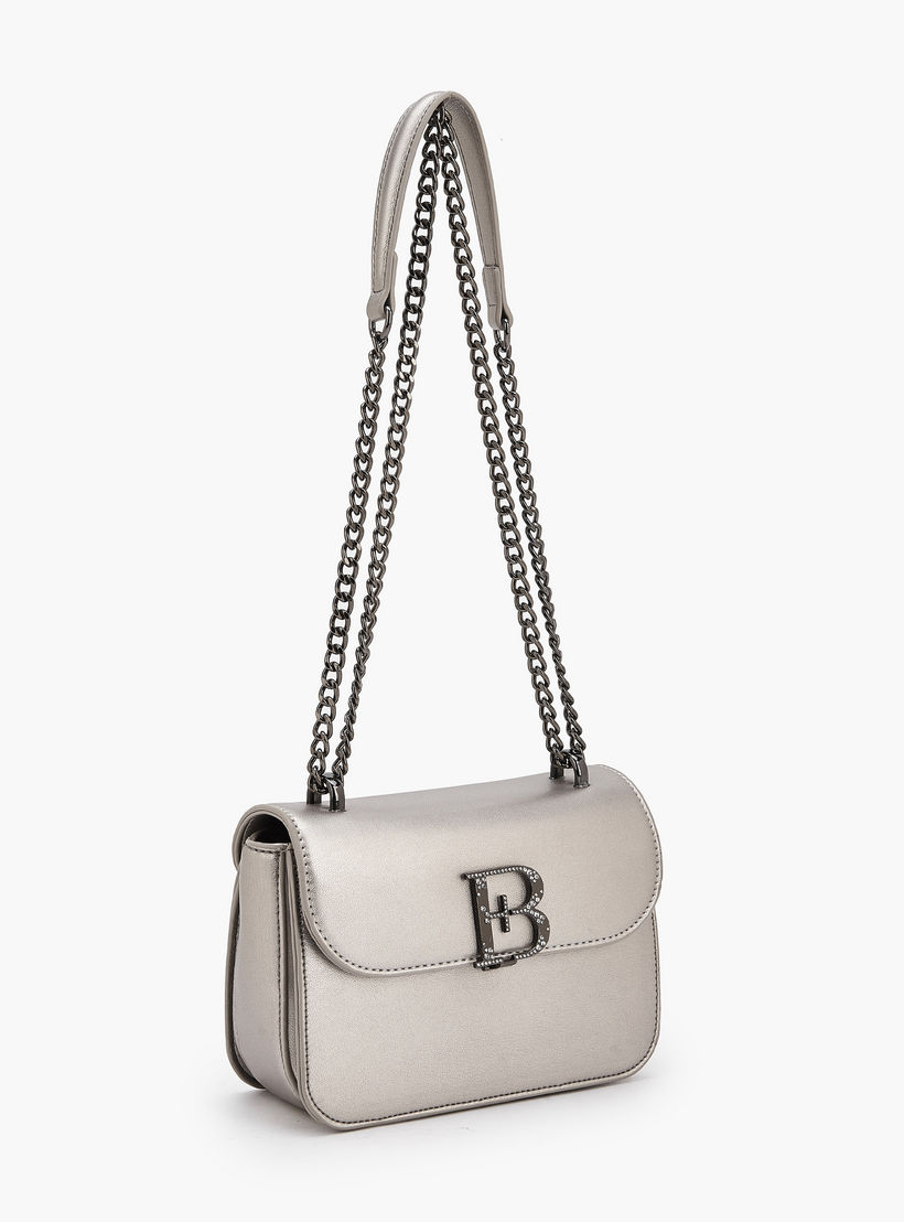 شنطة كروس بودي بارزة الملمس بحزام سلسلة من فلورا بيلا-women-bagsandwallets-handbags-image-4
