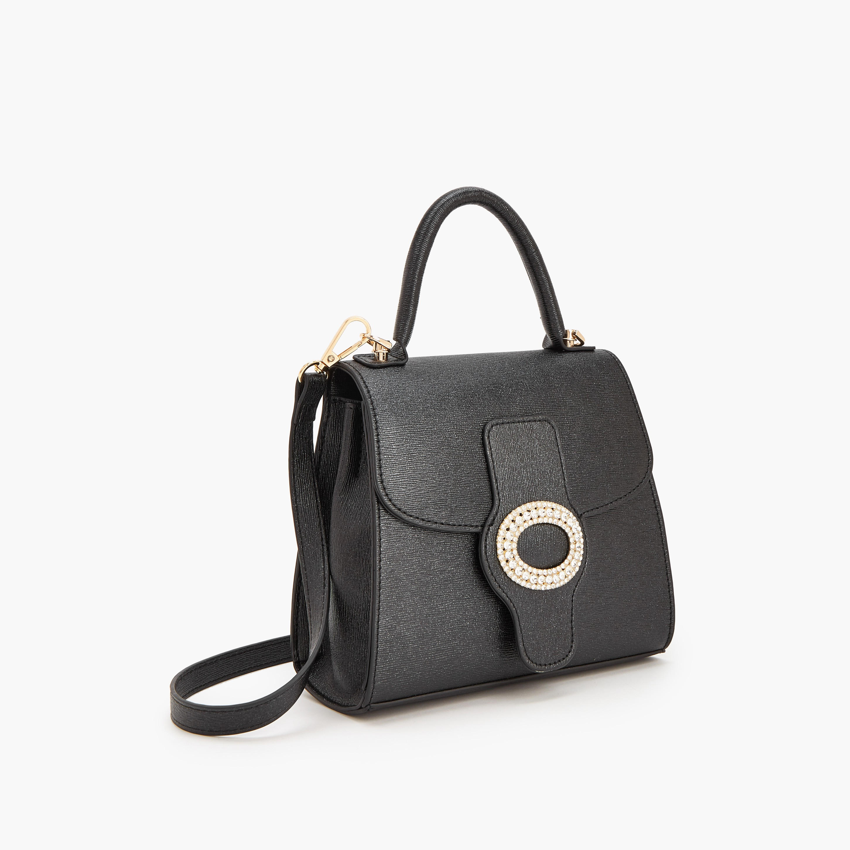 Flora Bella Embellished Satchel Bag with Detachable Strap-women-bagsandwallets-handbags-image-3