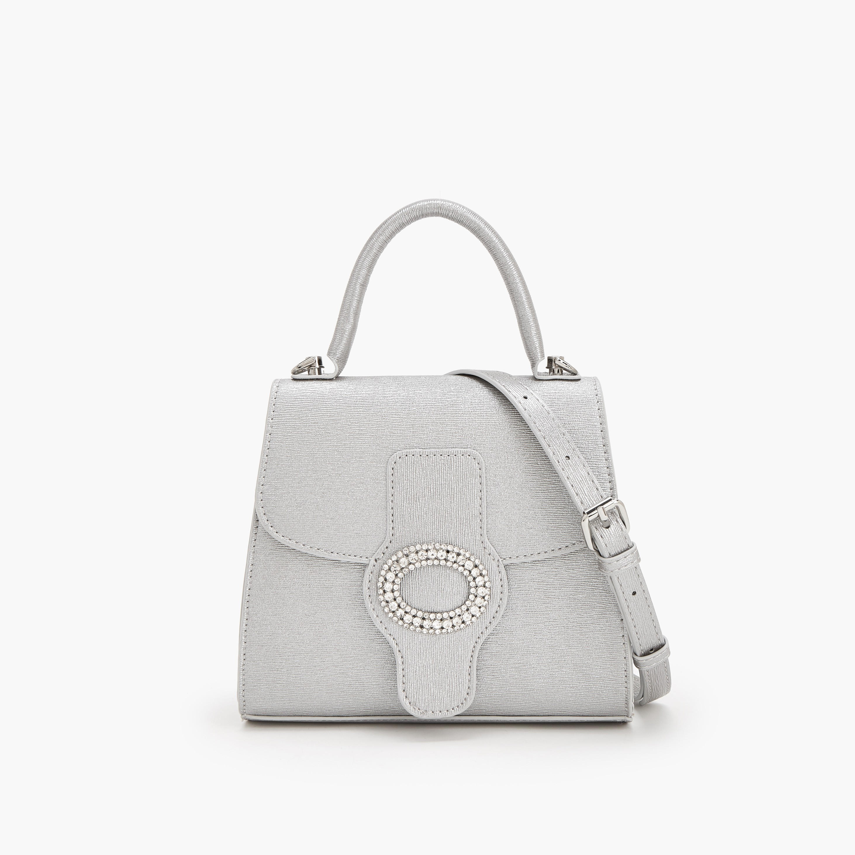 Flora Bella Embellished Satchel Bag with Detachable Strap-women-bagsandwallets-handbags-image-1