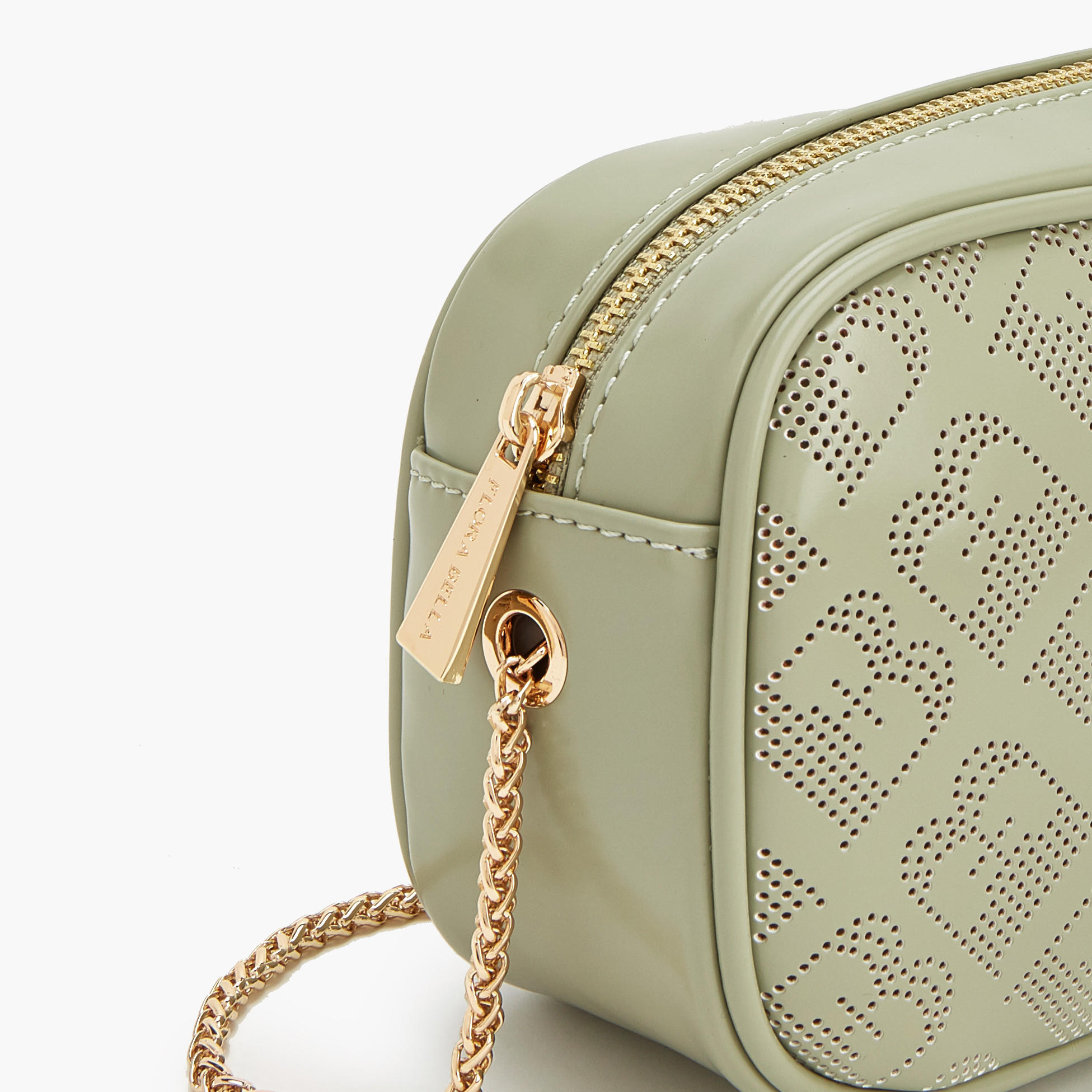 Flora Bella Monogram Textured Crossbody Bag with Chain Strap-women-bagsandwallets-handbags-image-4