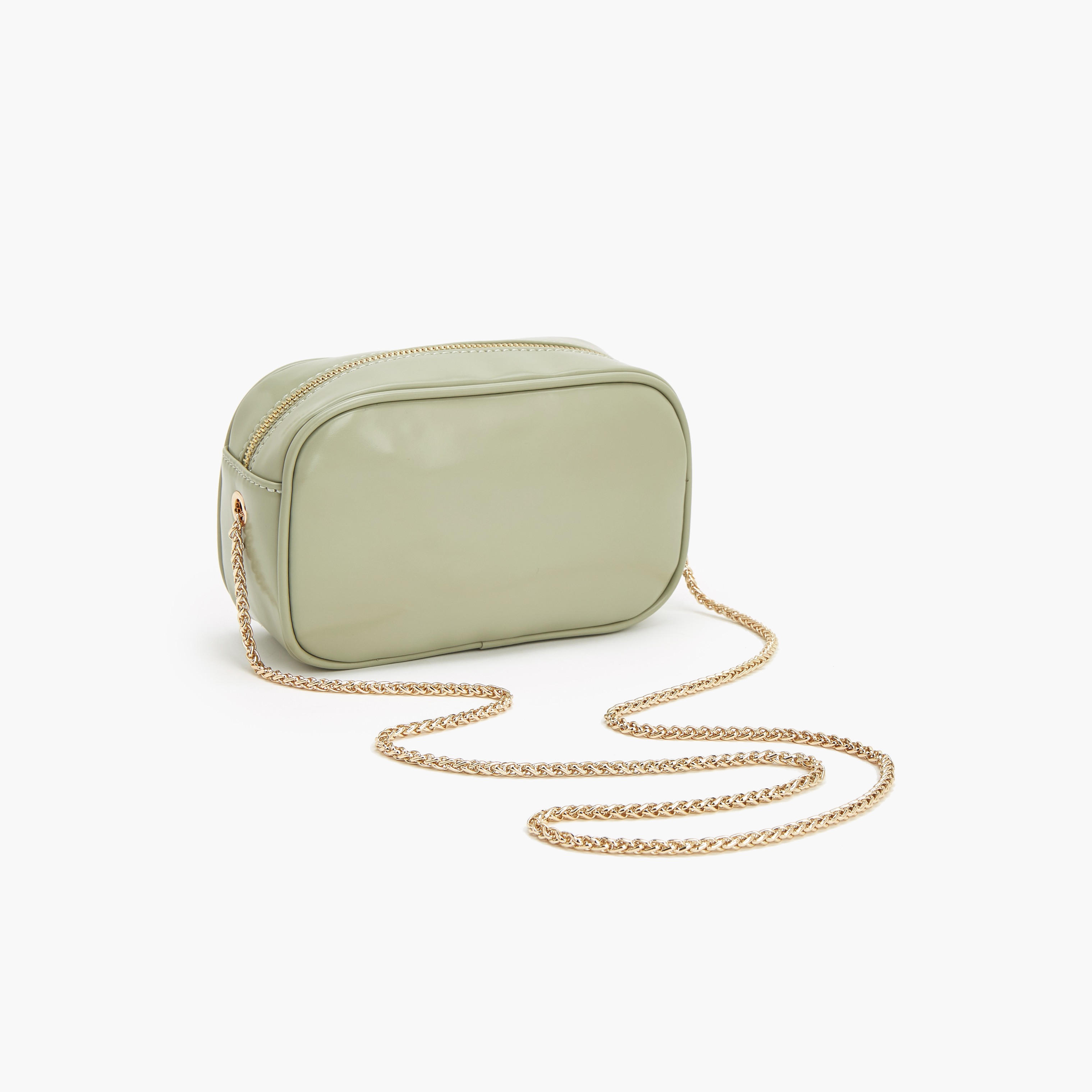 Flora Bella Monogram Textured Crossbody Bag with Chain Strap-women-bagsandwallets-handbags-image-5