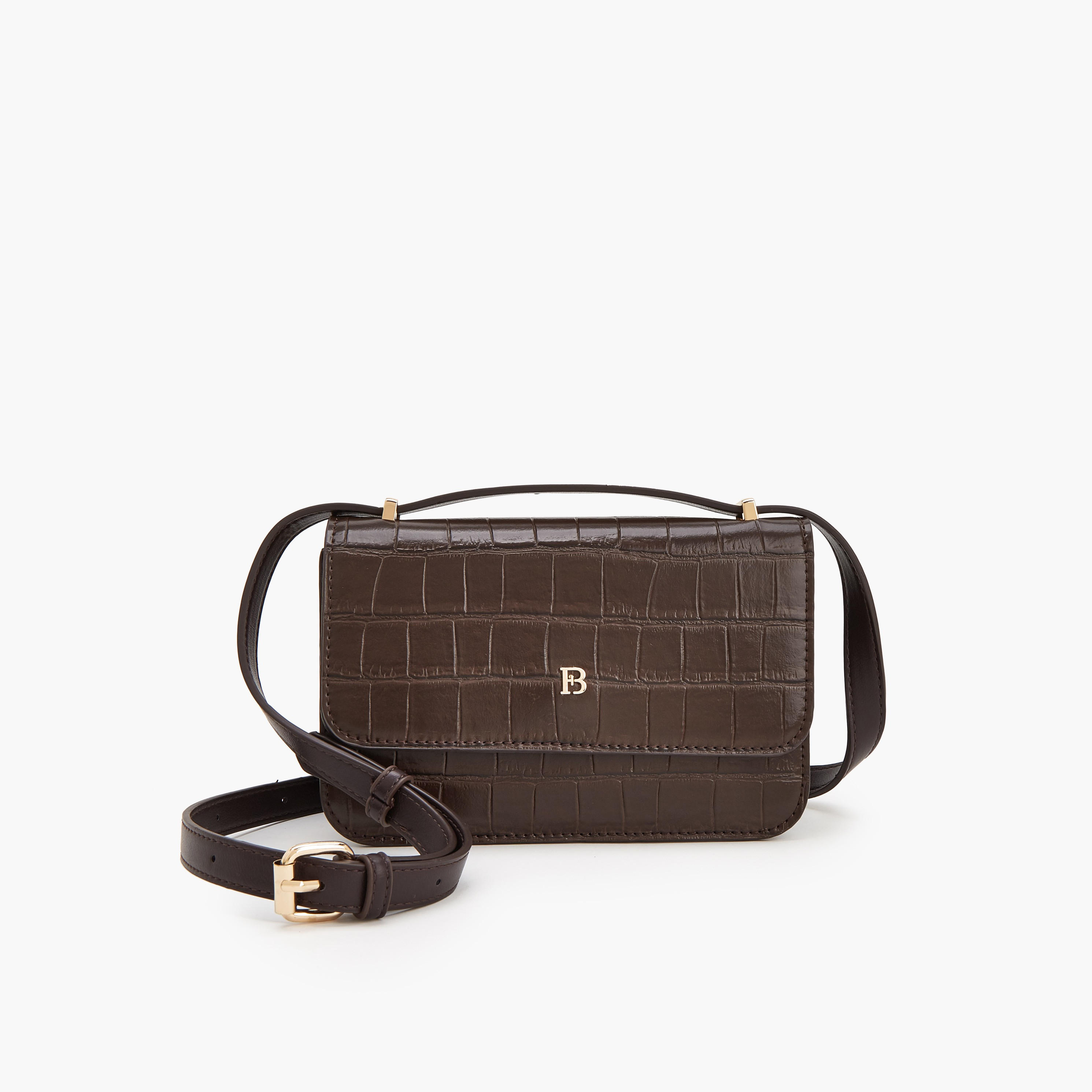 Flora Bella Textured Crossbody Bag with Adjustable Strap-women-bagsandwallets-handbags-image-3