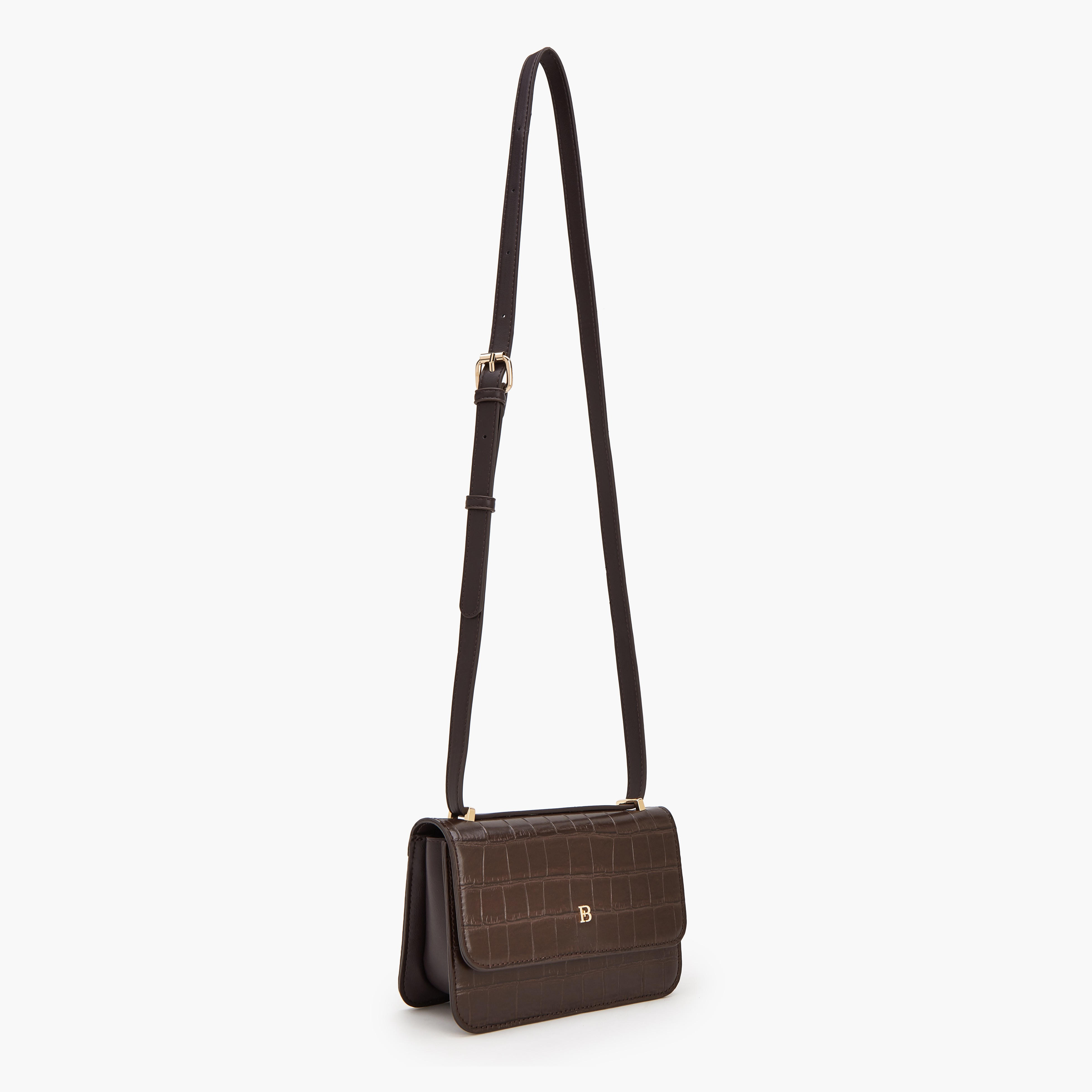 Flora Bella Textured Crossbody Bag with Adjustable Strap-women-bagsandwallets-handbags-image-4