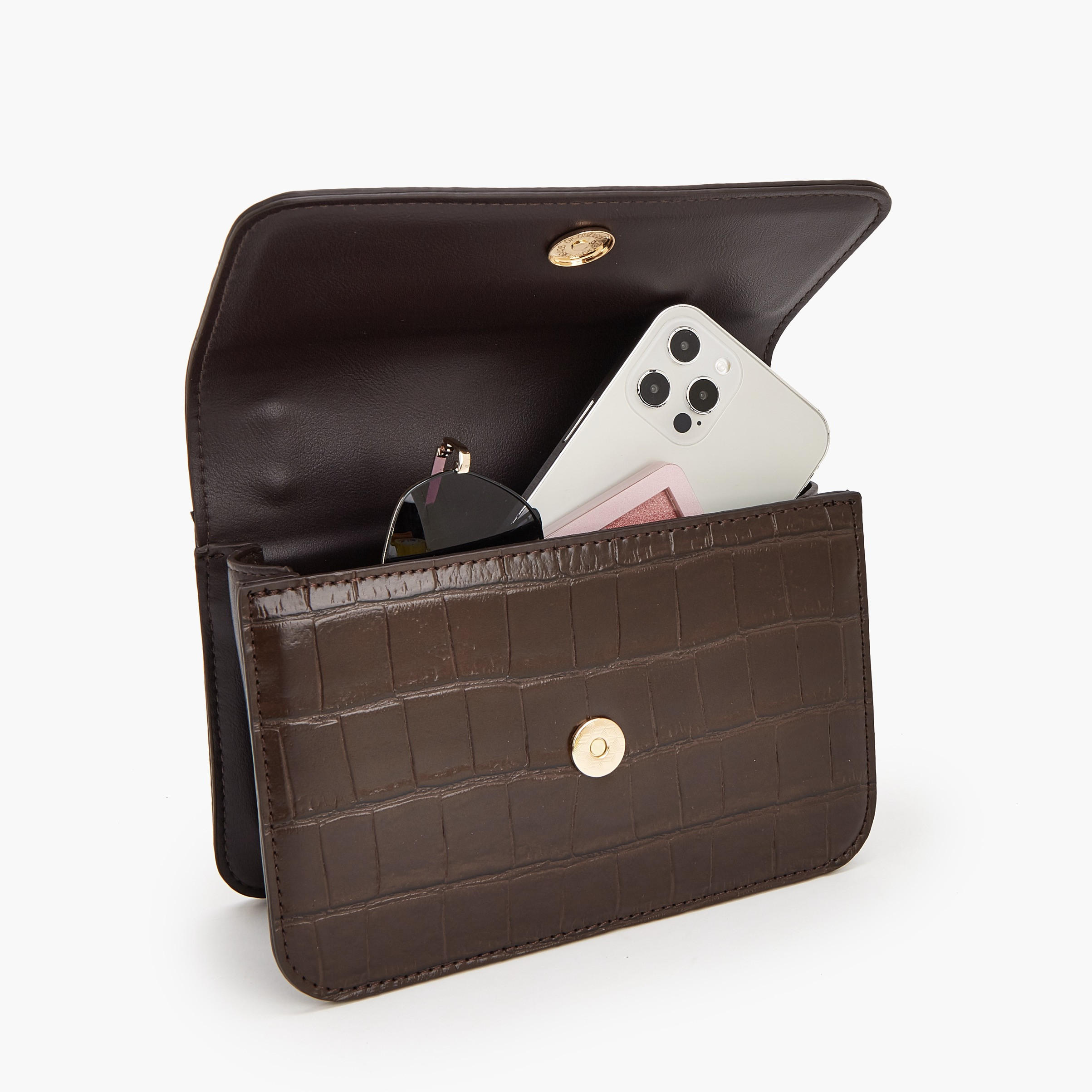Flora Bella Textured Crossbody Bag with Adjustable Strap-women-bagsandwallets-handbags-image-2