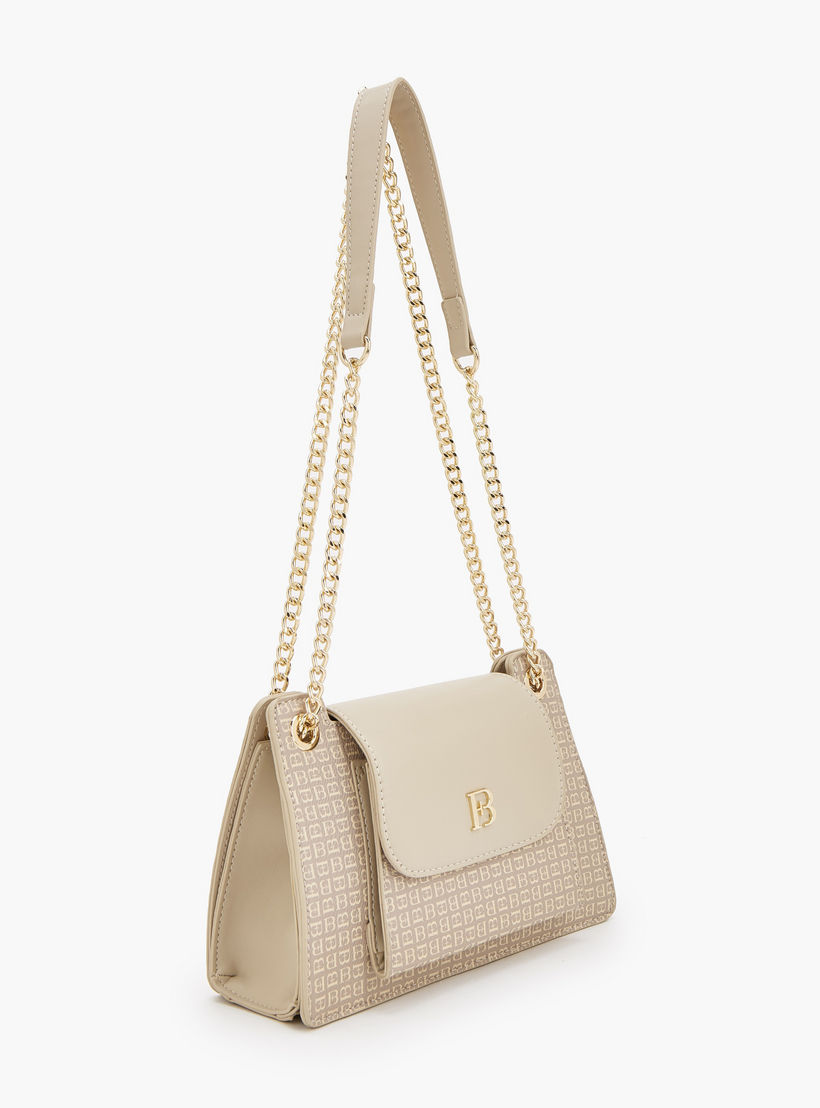 Flora Bella Monogram Print Crossbody Bag with Chain Strap-women-bagsandwallets-handbags-image-3