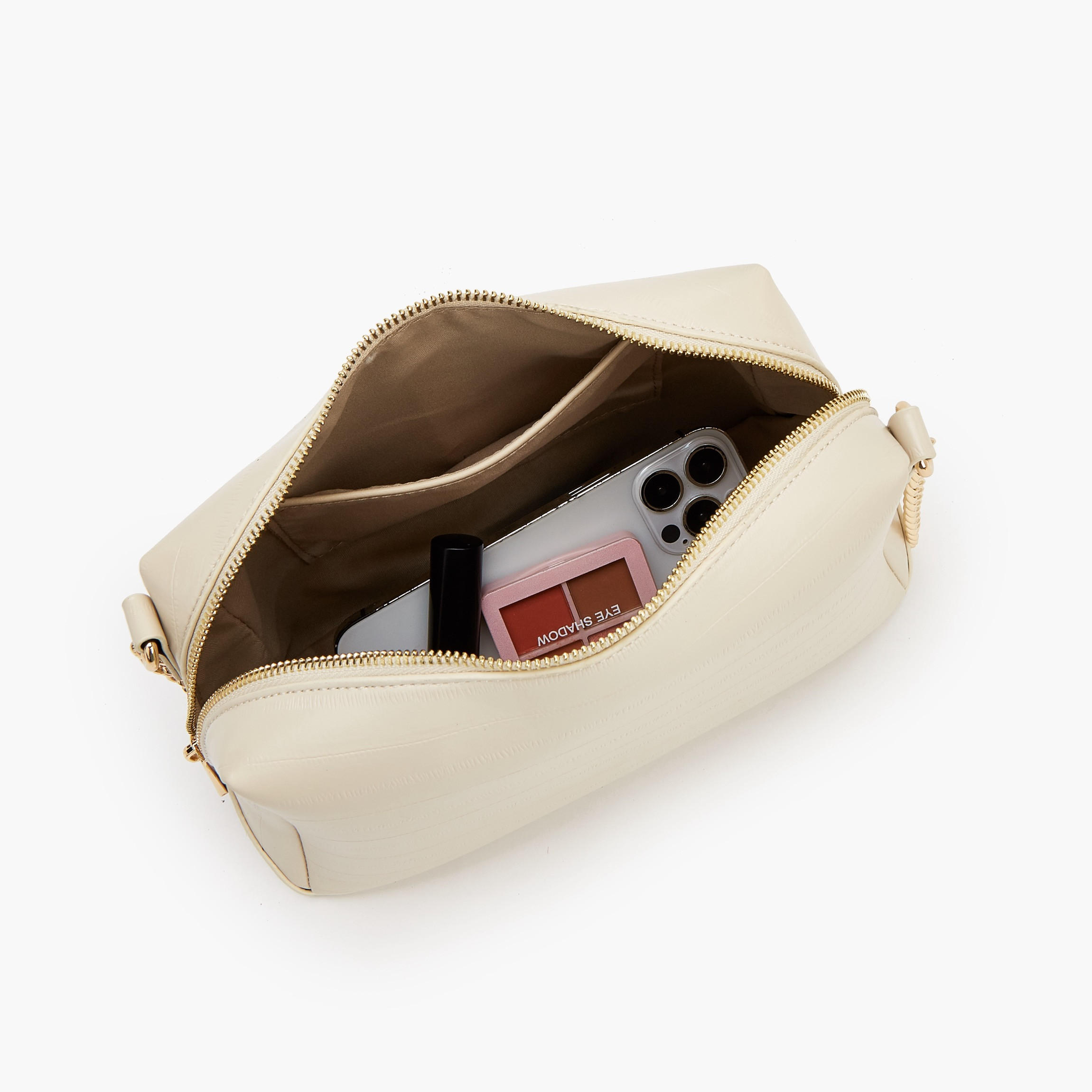 Flora Bella Textured Crossbody Bag with Chain Strap-women-bagsandwallets-handbags-image-7