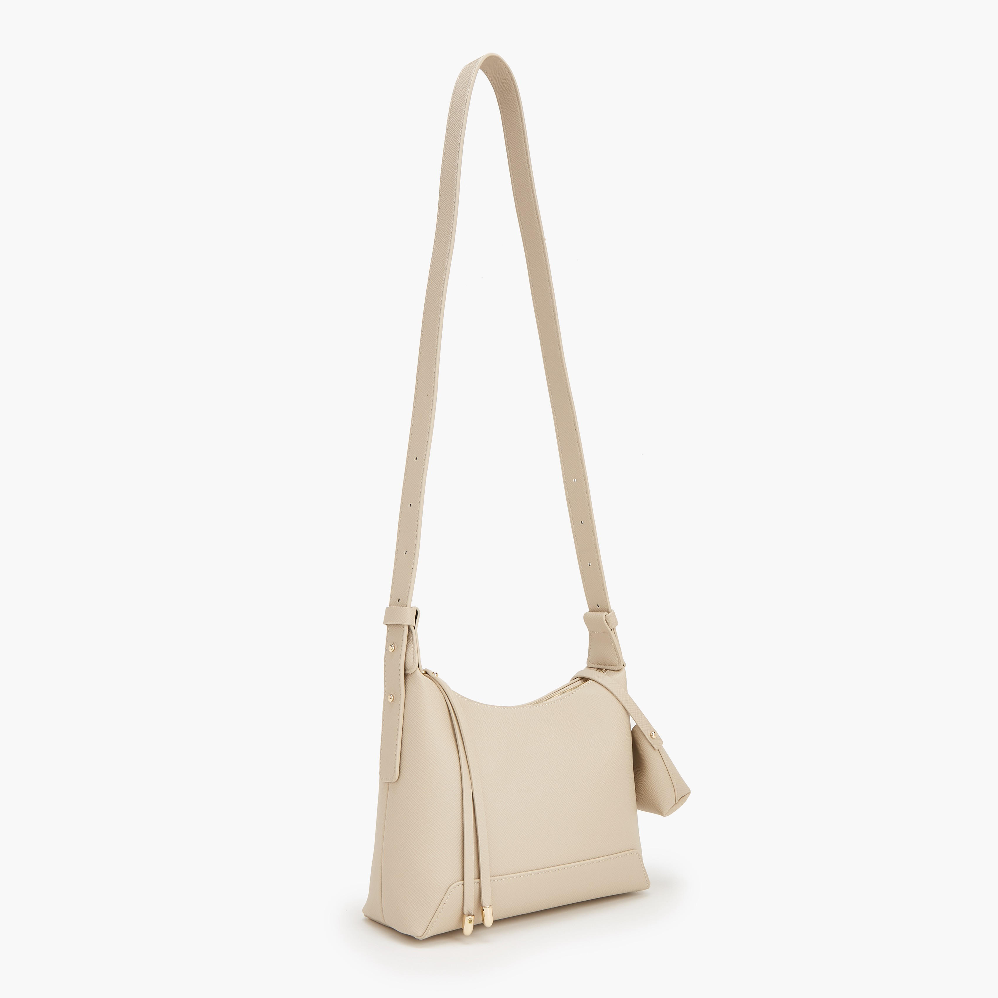 Flora Bella Textured Shoulder Bag with Pouch-women-bagsandwallets-handbags-image-2