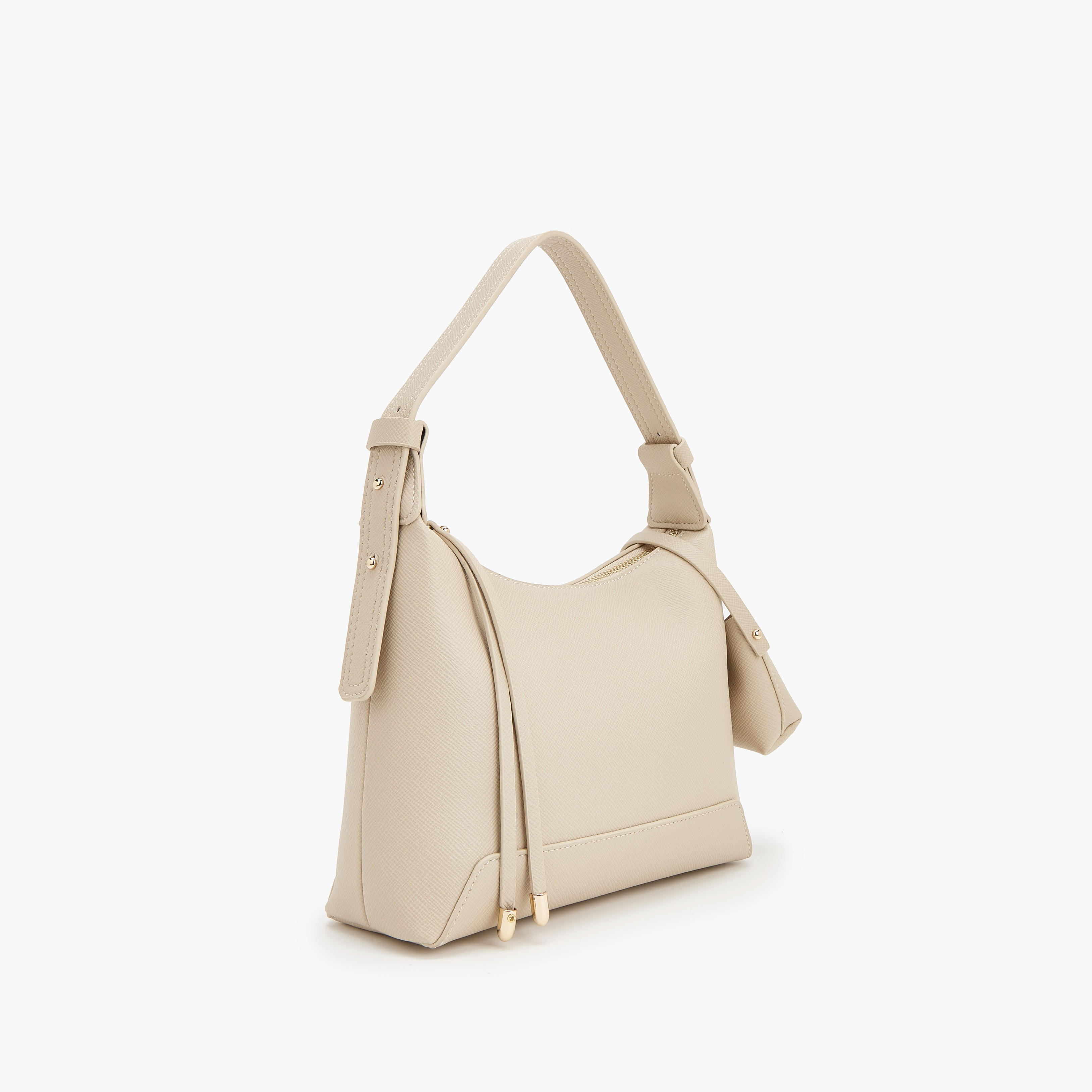 Flora Bella Textured Shoulder Bag with Pouch-women-bagsandwallets-handbags-image-3