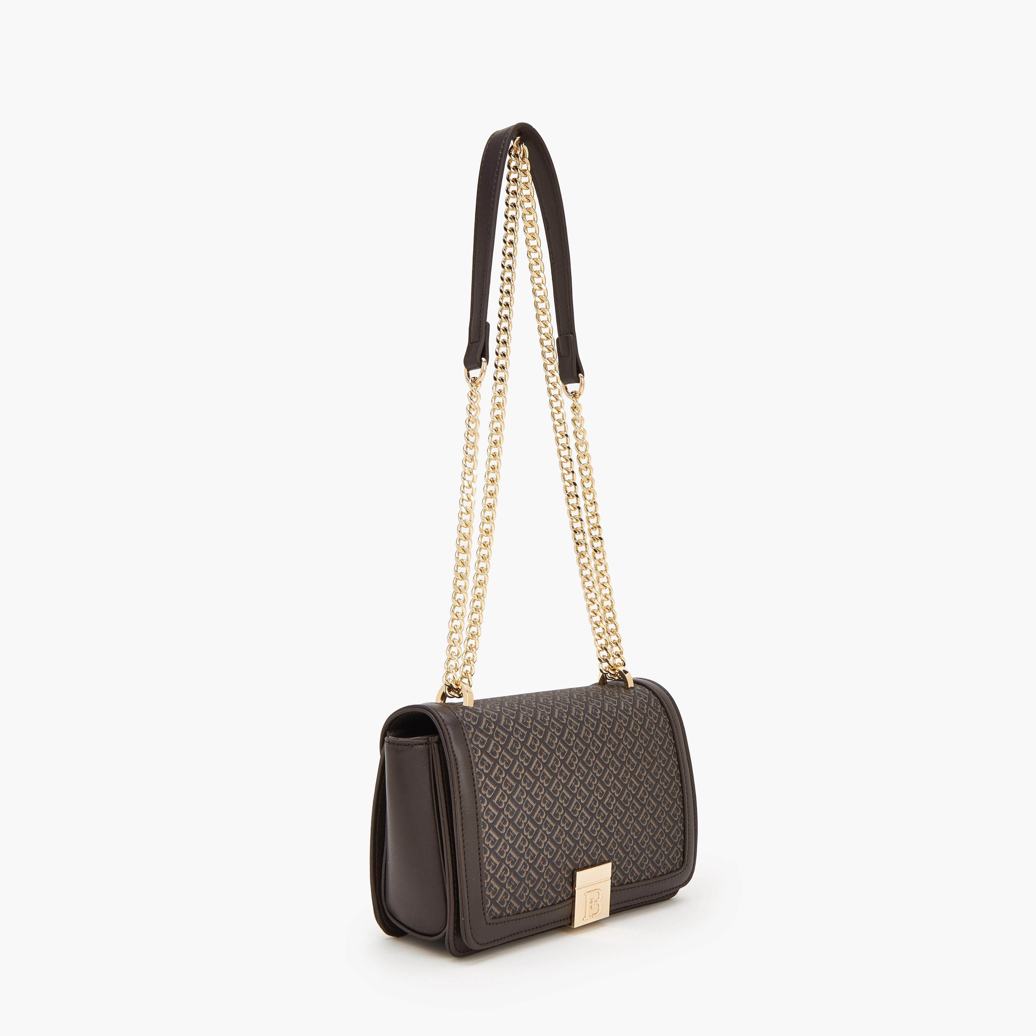 Flora Bella Monogram Print Crossbody Bag with Chain Strap-women-bagsandwallets-handbags-image-3