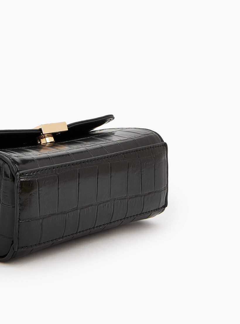 شنطة كروس بودي بارزة الملمس مع حزام سلسلة من فلورا بيلا-women-bagsandwallets-handbags-image-6