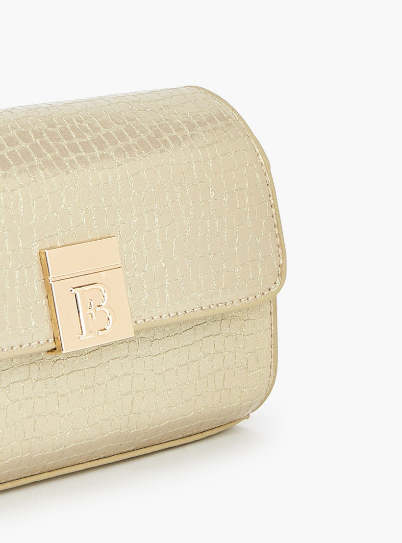 Flora Bella Textured Crossbody Bag with Chain Strap-women-bagsandwallets-handbags-image-6
