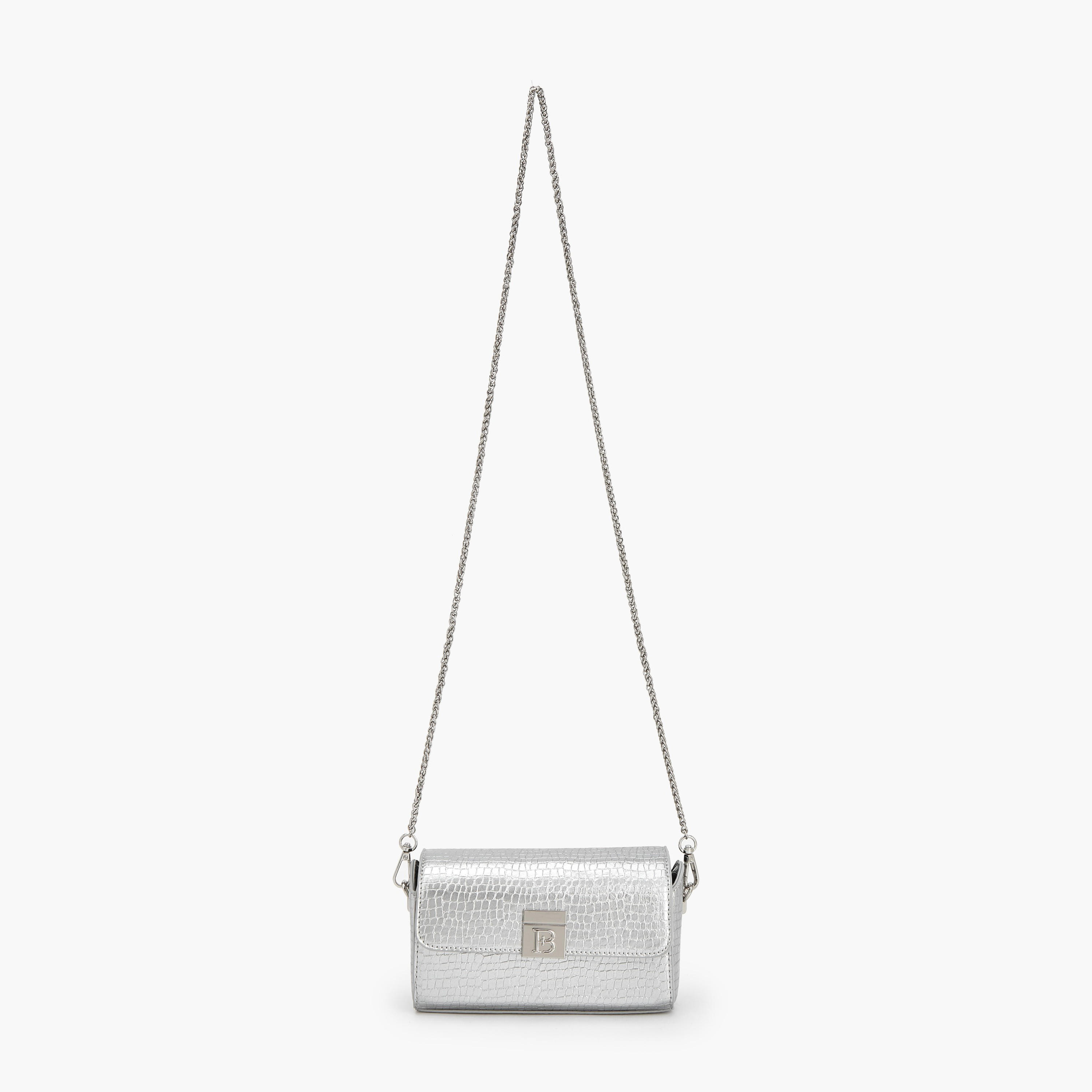 شنطة كروس بودي بارزة الملمس مع حزام سلسلة من فلورا بيلا-women-bagsandwallets-handbags-image-2