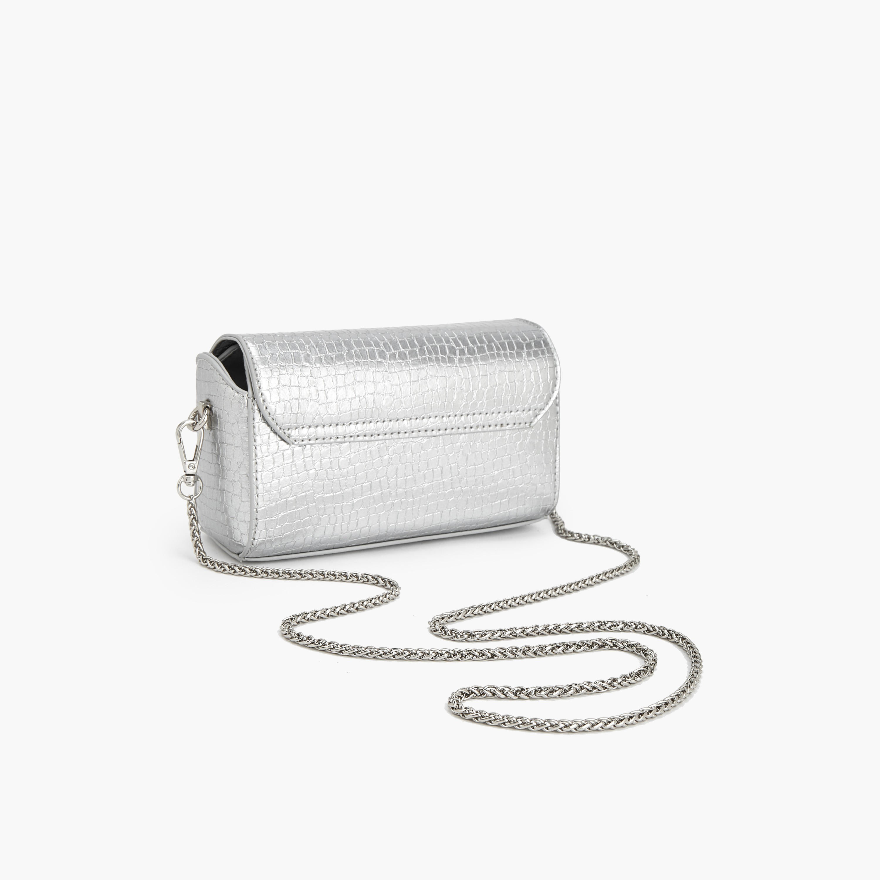 شنطة كروس بودي بارزة الملمس مع حزام سلسلة من فلورا بيلا-women-bagsandwallets-handbags-image-6