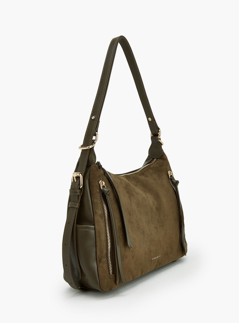 Flora Bella Tassel Accent Shoulder Bag with Adjustable Strap-women-bagsandwallets-handbags-image-2