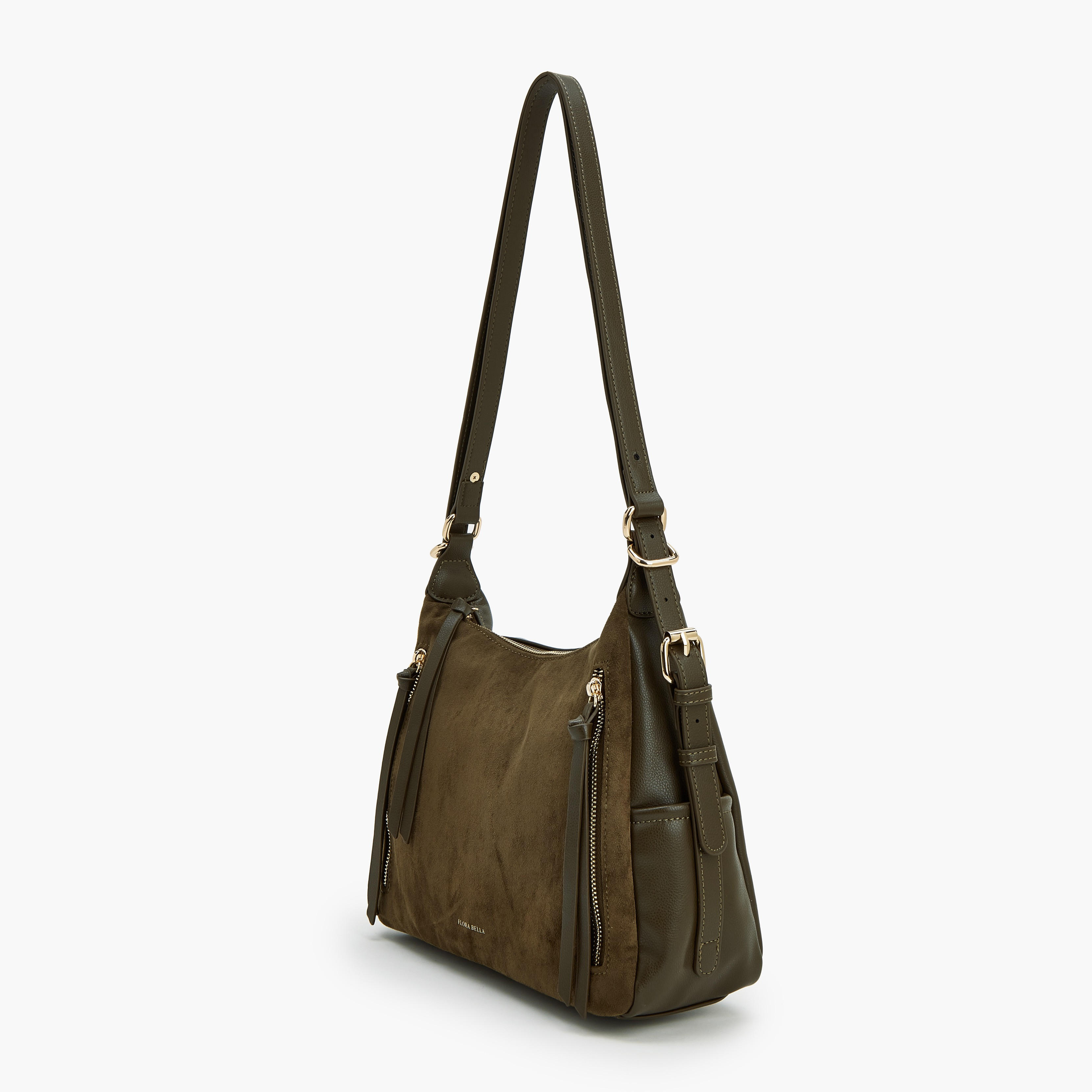 Flora Bella Tassel Accent Shoulder Bag with Adjustable Strap-women-bagsandwallets-handbags-image-6