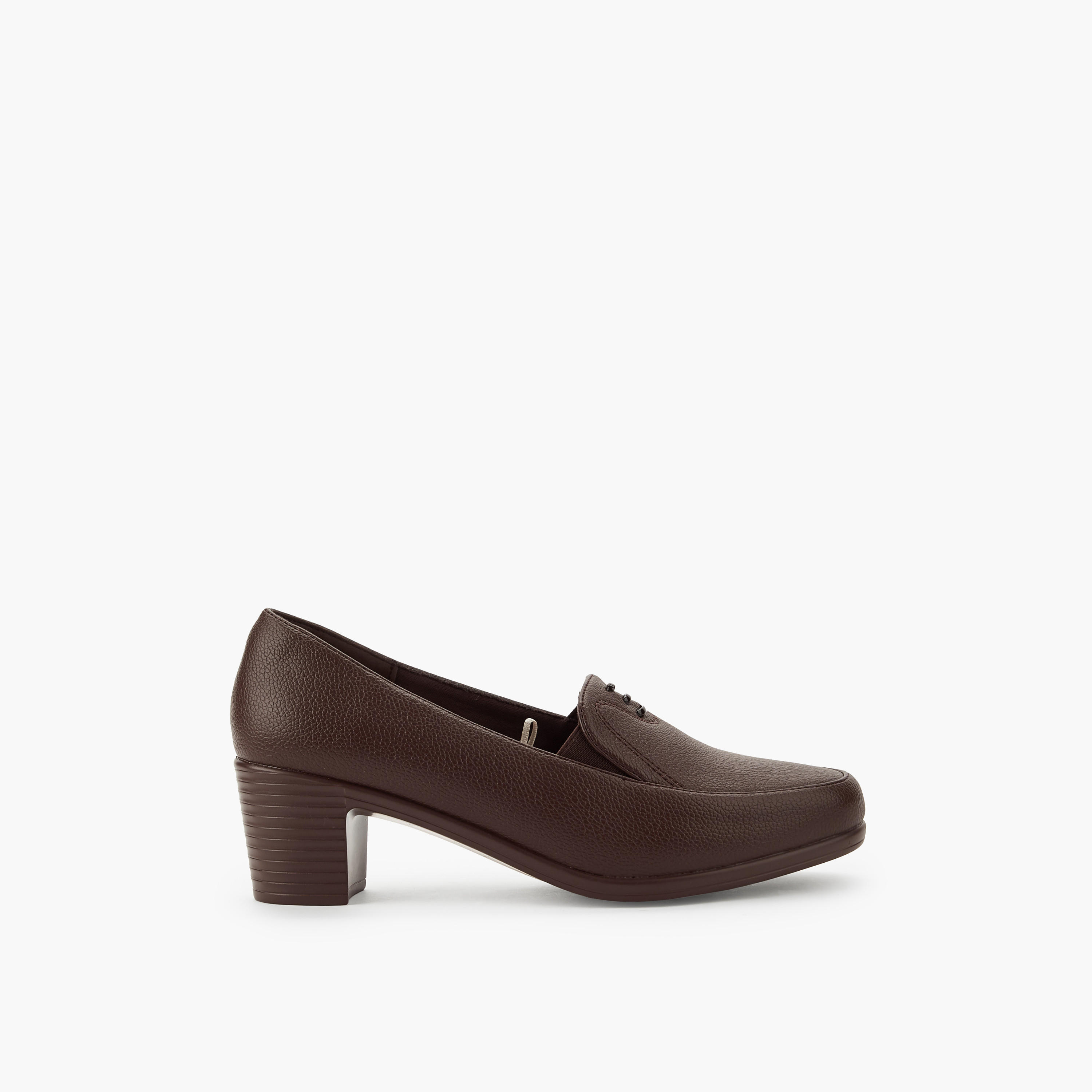 Flora Bella Women Block Heel Loafers-women-shoes-heels-image-3