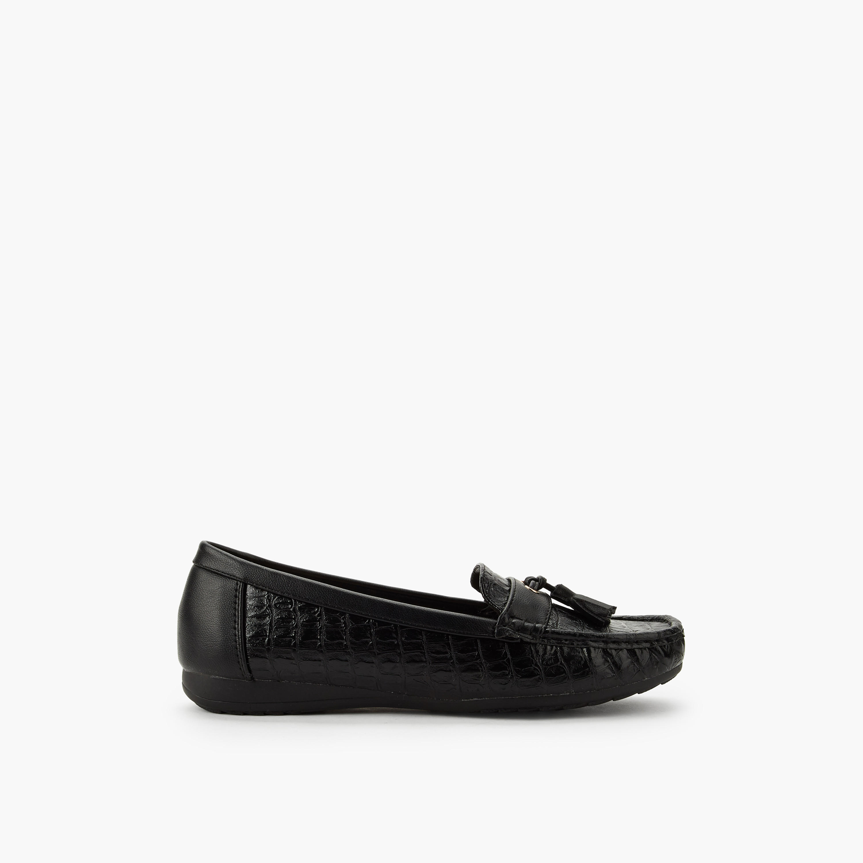 حذاء موكاسين بزينة شرّابة للنساء من فلورا بيلا-women-shoes-flats-moccasins-image-3