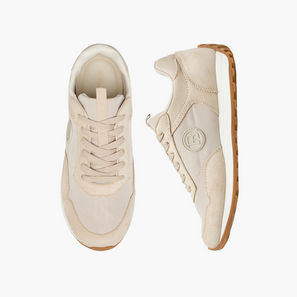 Flora Bella Women Panelled Lace-Up Ankle Sneakers-women-image-1