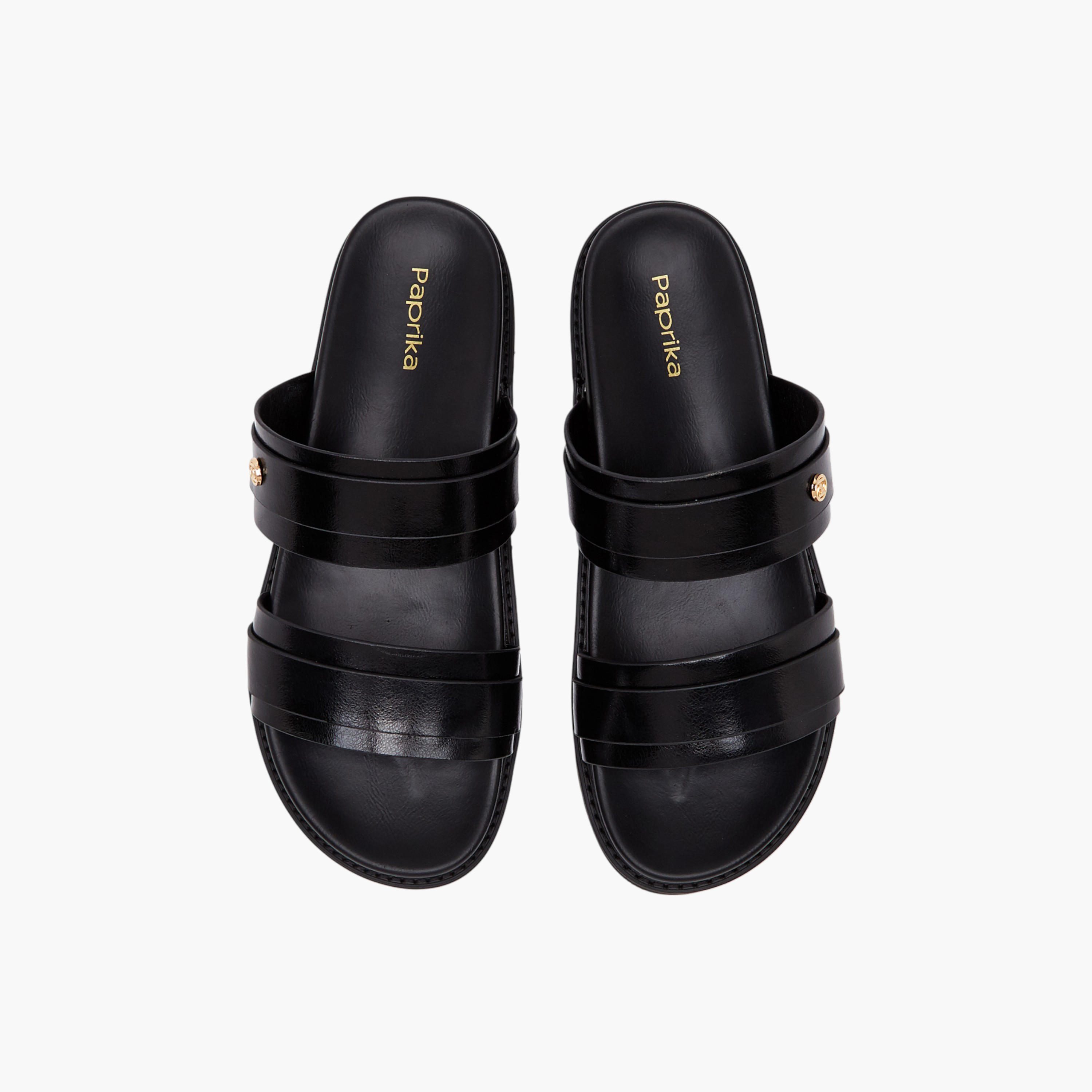 صندل سهل الارتداء متعدد الأحزمة للنساء من بابريكا-women-shoes-sandals-heeled-image-1