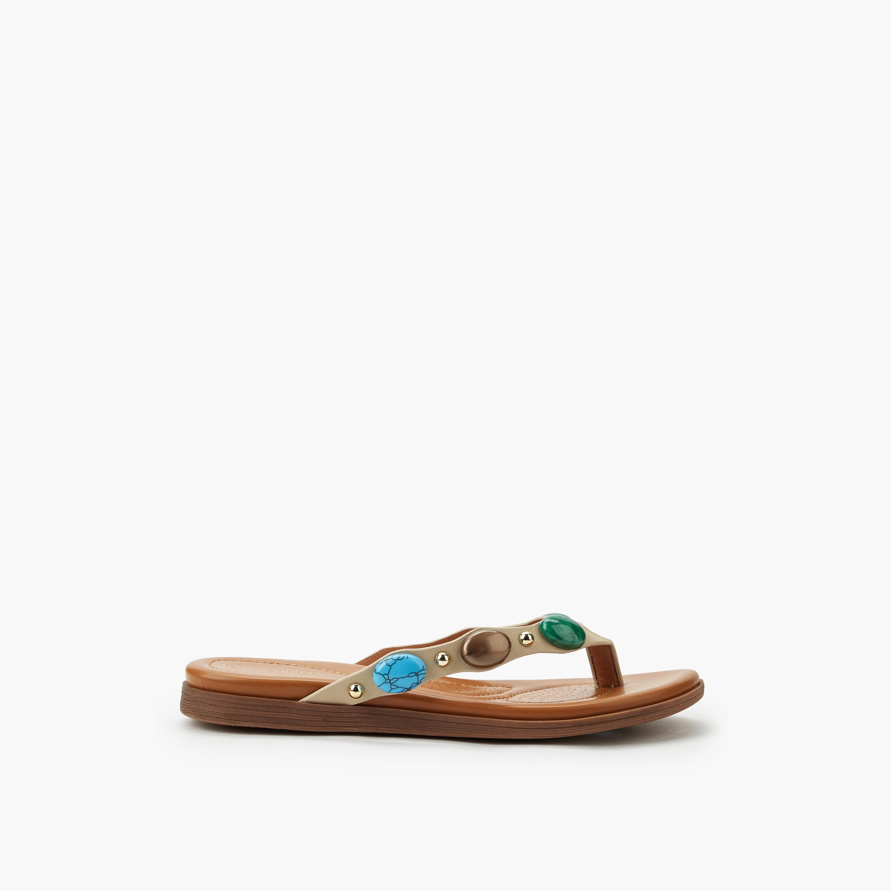 صندل سهل الارتداء للنساء من لو كونفورت-women-shoes-flats-sandals-image-2