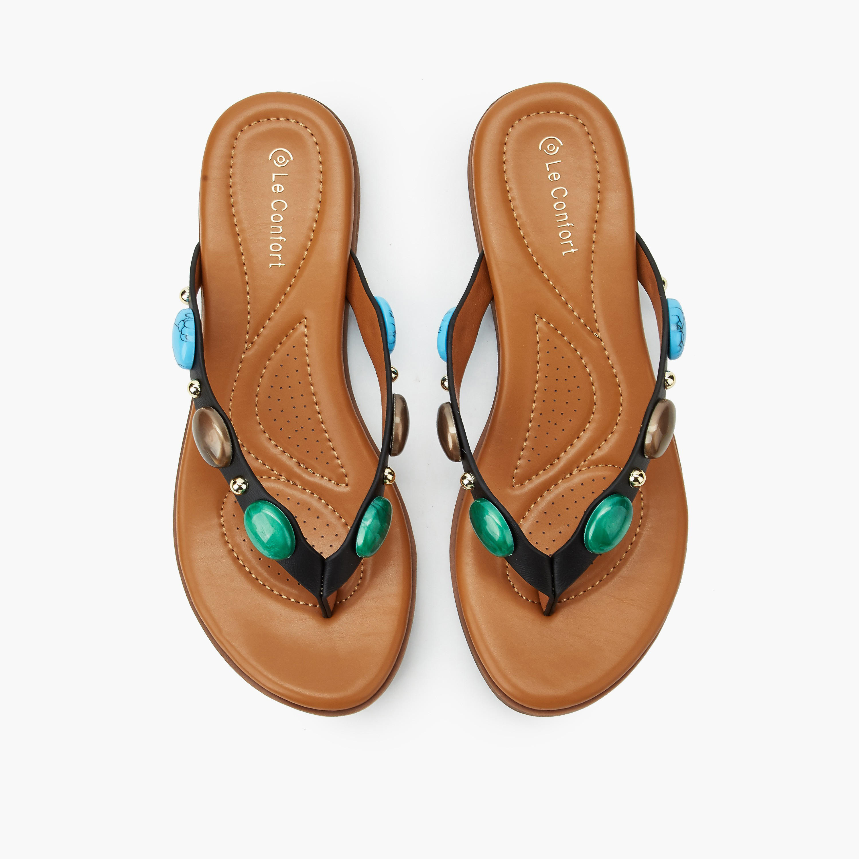 صندل سهل الارتداء للنساء من لو كونفورت-women-shoes-flats-sandals-image-1