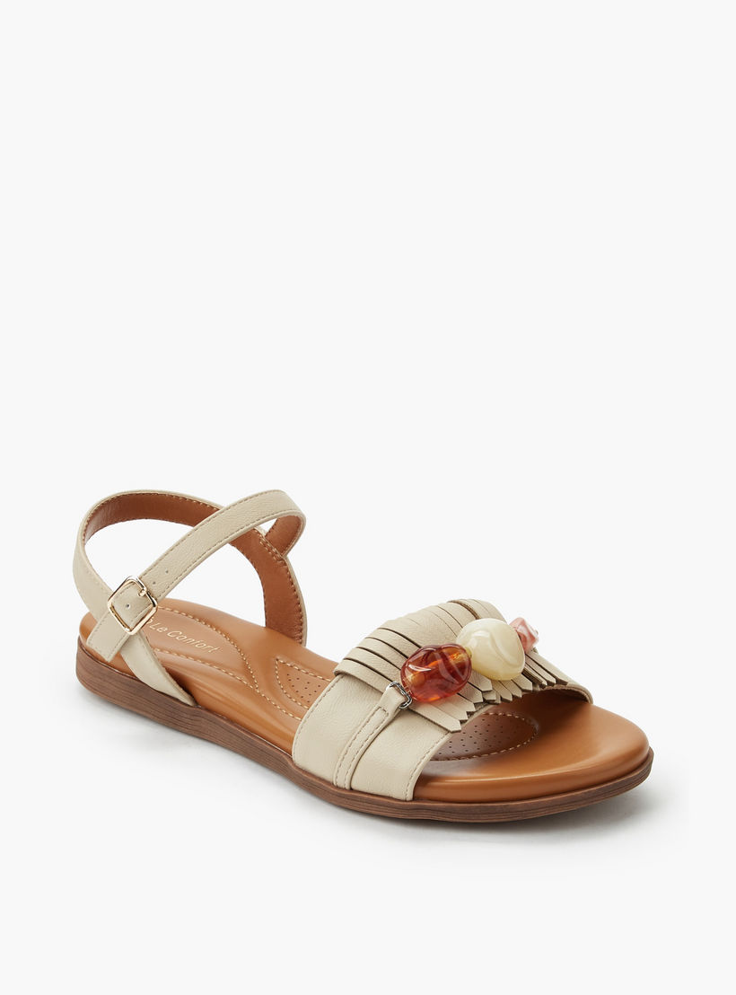 صندل بإبزيم إغلاق للنساء من لو كونفورت-women-shoes-flats-sandals-image-2