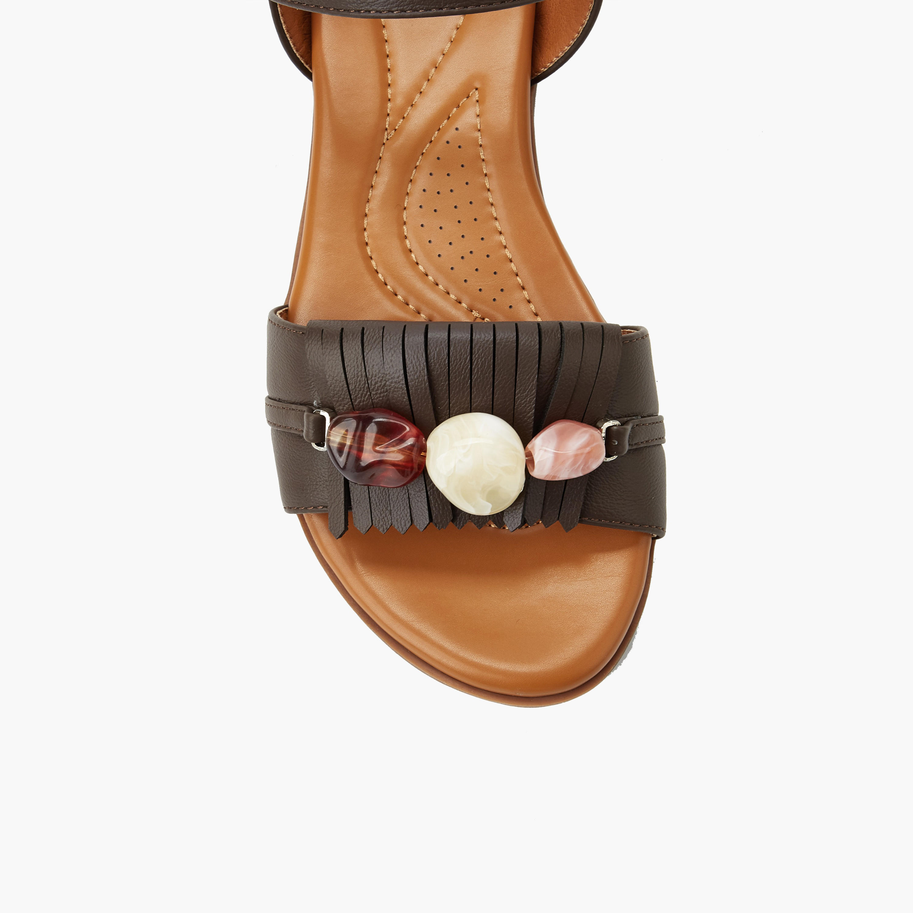 Le Confort Women Buckle Closure Sandals-women-shoes-flats-sandals-image-5