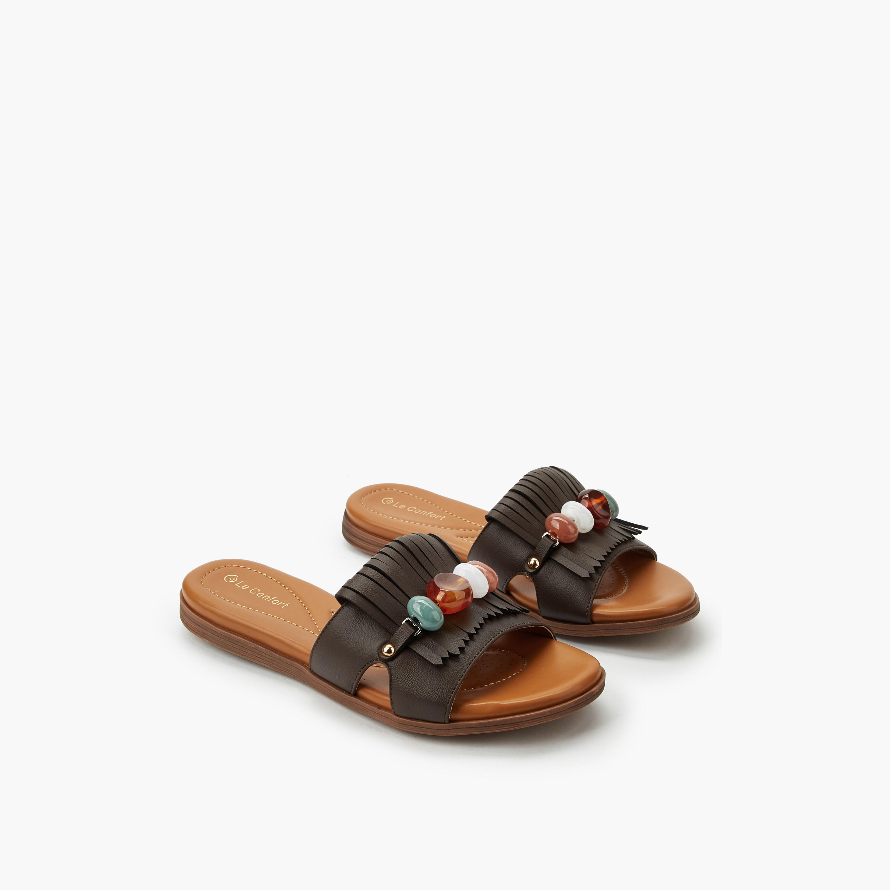 صندل سهل الارتداء للنساء من لو كونفورت-women-shoes-flats-sandals-image-1